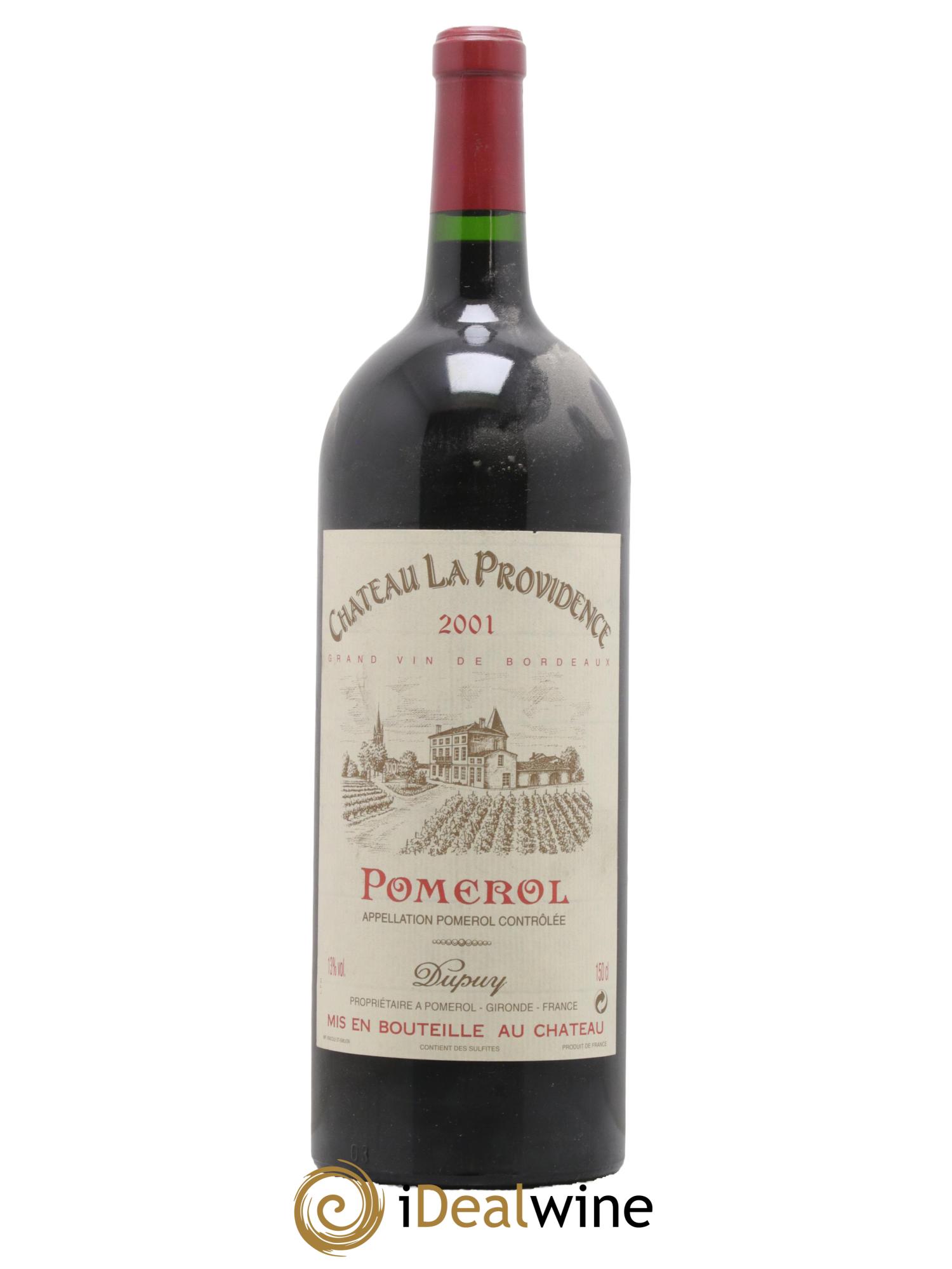 Château Providence (La Providence) 2001 - Lot de 1 magnum - 0