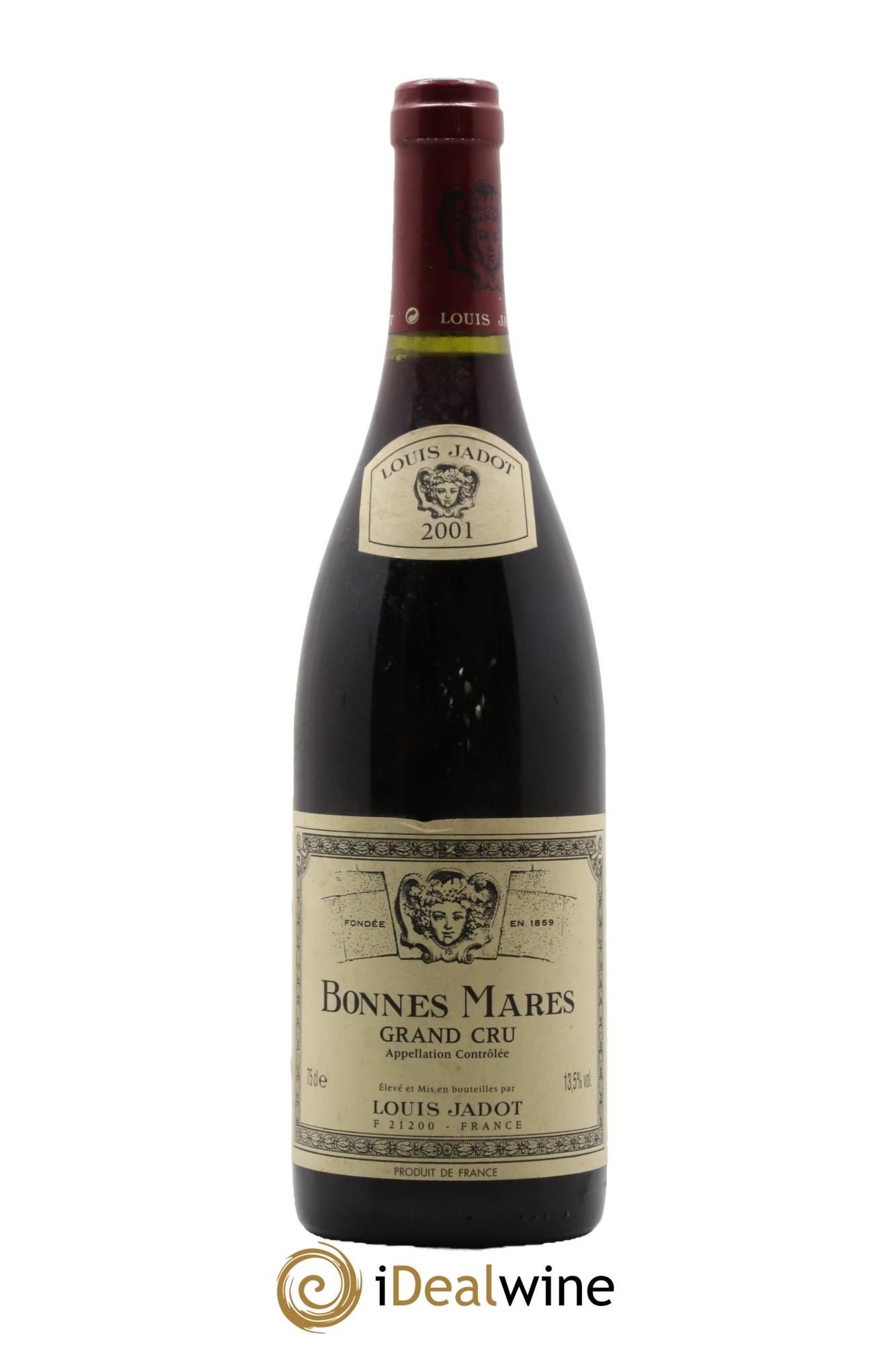 Bonnes-Mares Grand Cru Domaine Louis Jadot Maison Louis Jadot 2001 - Posten von 1 Flasche - 0