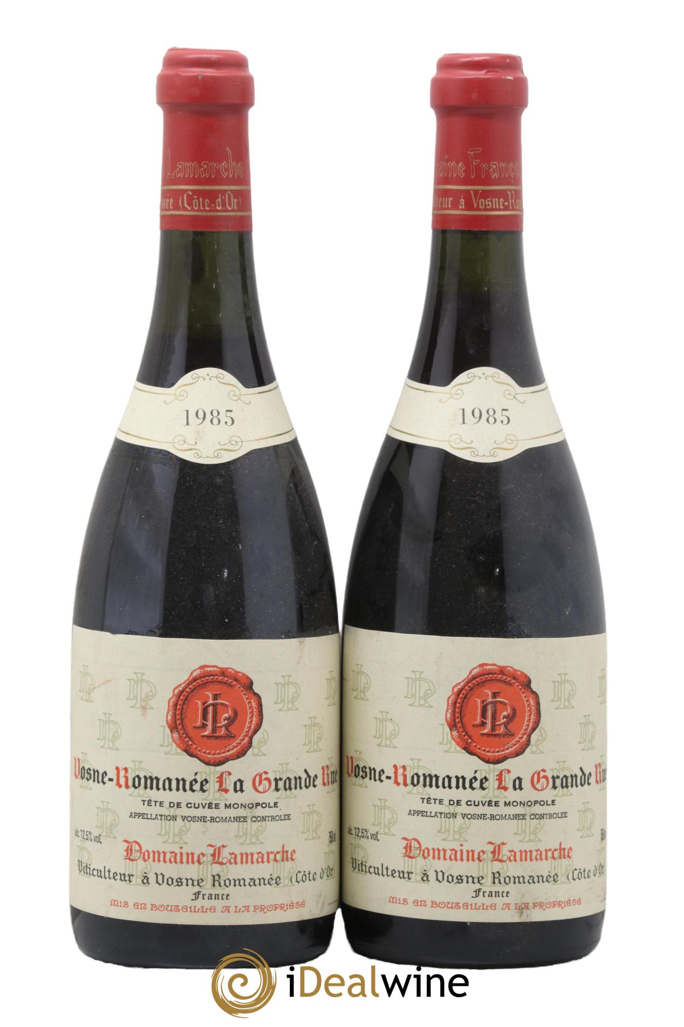 La Grande Rue Grand Cru Lamarche (Domaine) 1985 - Lotto di 2 bottiglie - 0