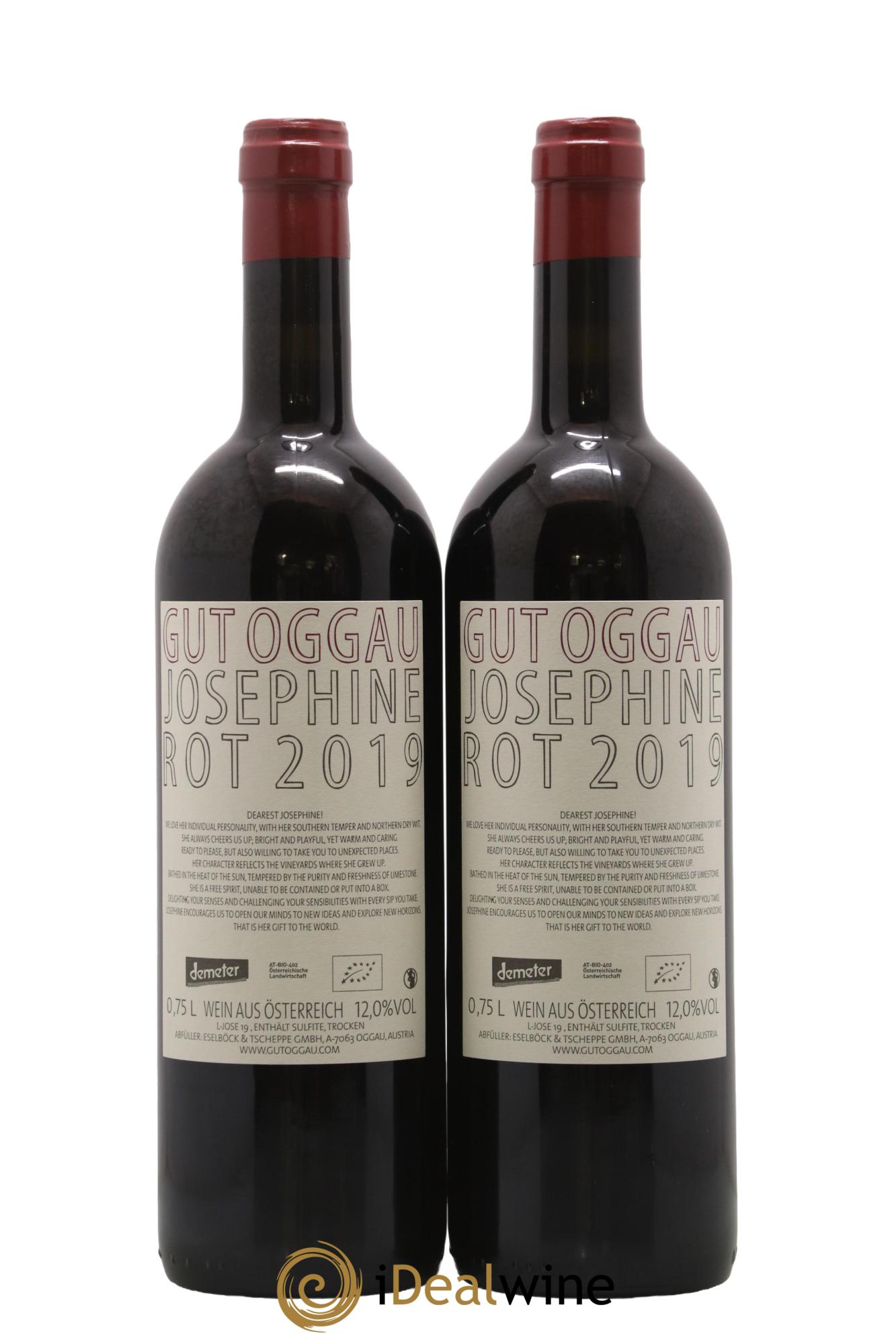 Autriche Burgenland Josephine Gut Oggau 2019 - Lot of 2 bottles - 1