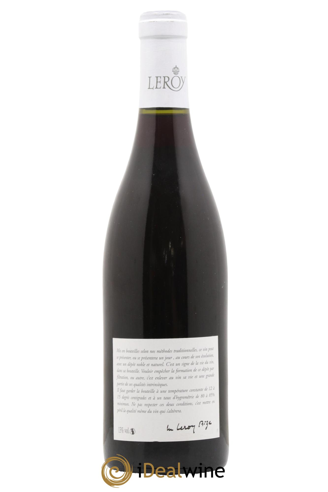 Côte de Nuits-Villages Leroy SA 2015 - Lotto di 1 bottiglia - 1