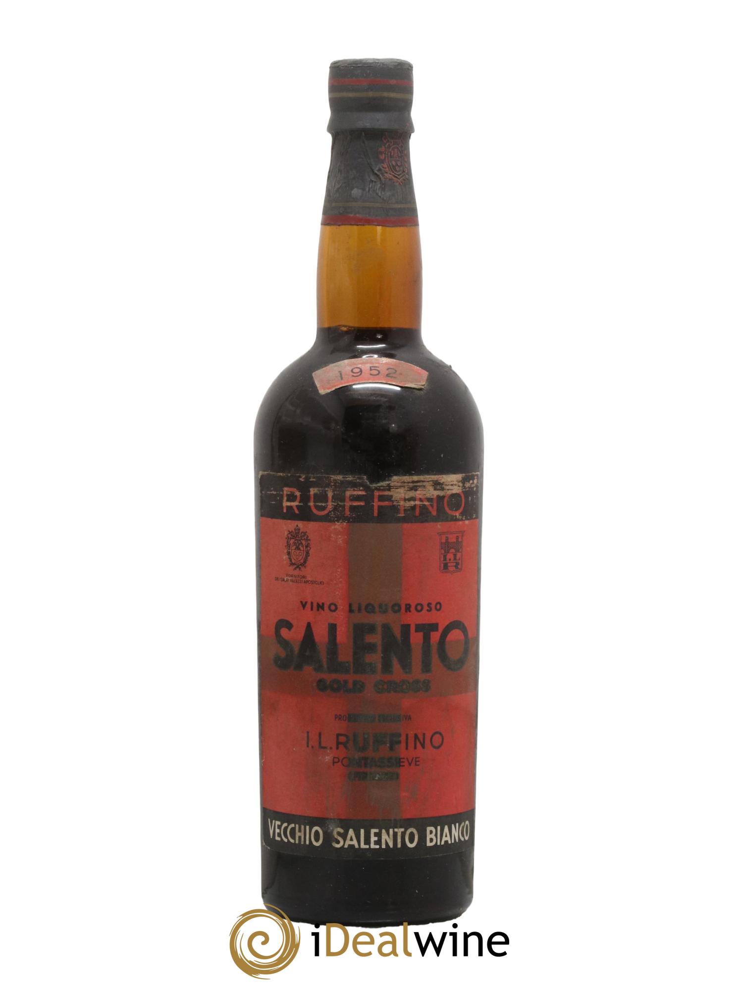 Italie Ruffino Salento Bianco 1952 - Lot de 1 bouteille - 0