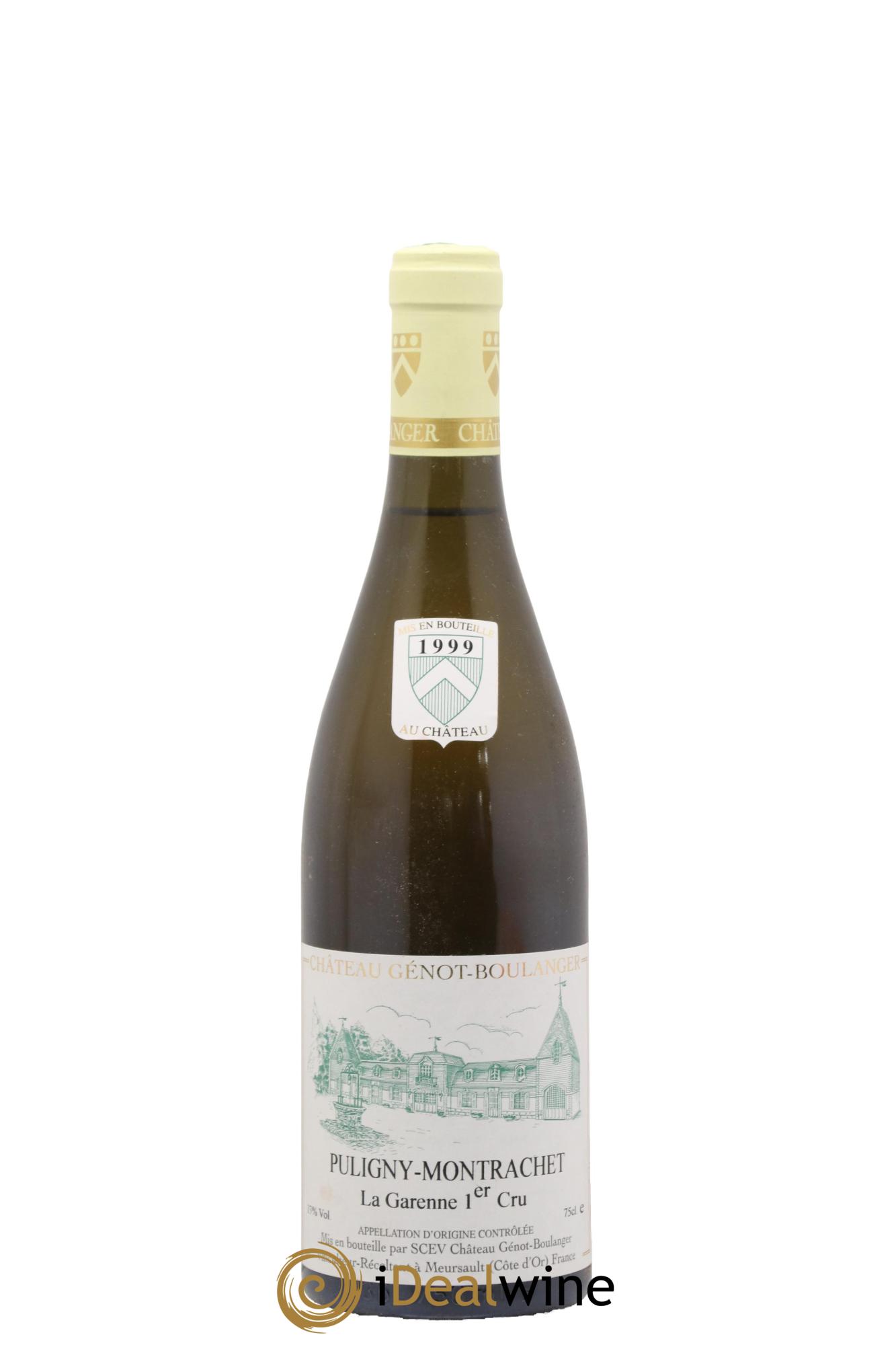 Puligny-Montrachet 1er Cru La Garenne Génot-Boulanger (Domaine) 1999 - Lot de 1 bouteille - 0