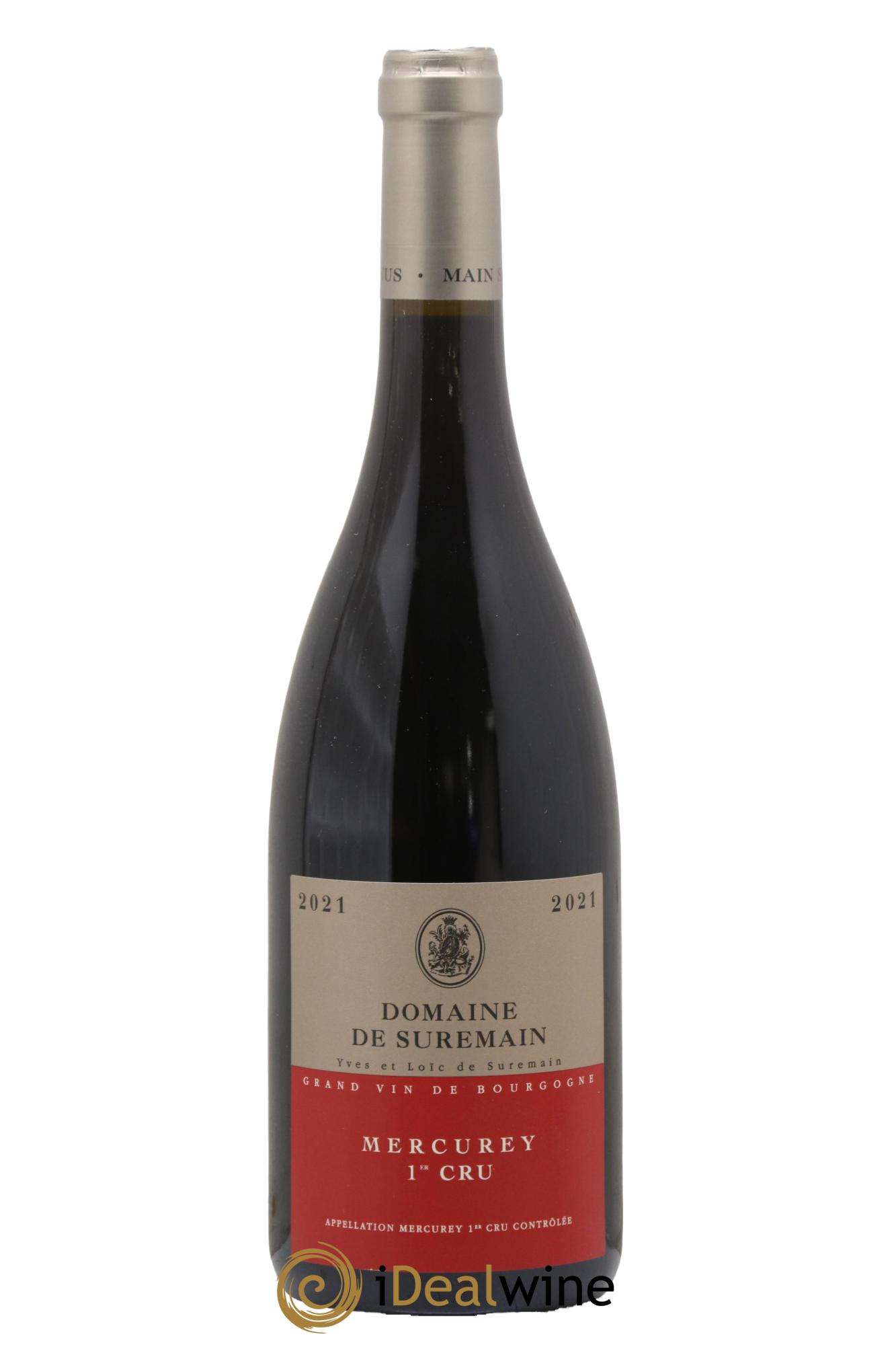Mercurey 1er Cru Suremain 2021 - Lot de 1 bouteille - 0