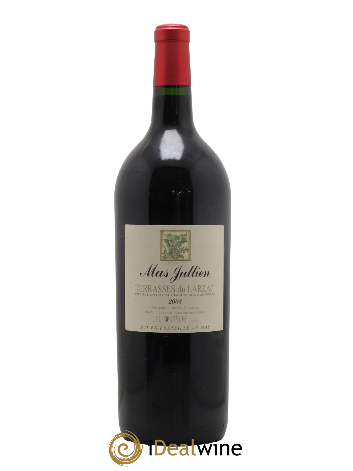 Terrasses du Larzac Mas Jullien Olivier Jullien 2008 - Lot de 1 magnum - 0