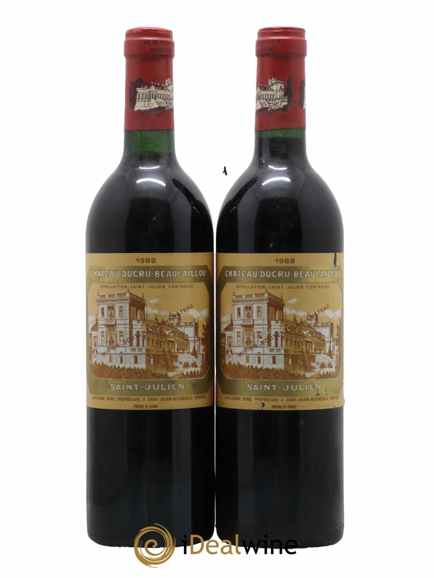 Château Ducru Beaucaillou 2ème Grand Cru Classé 1988 - Posten von 2 Flaschen - 0