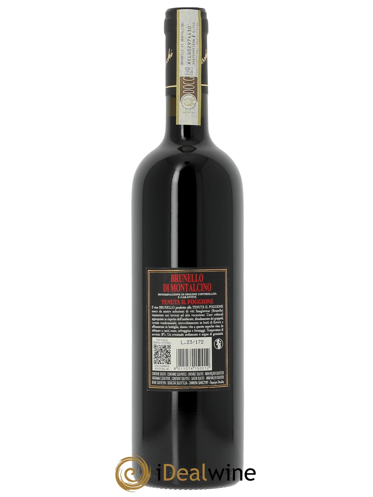 Brunello di Montalcino DOCG Il Poggione Lavinio Franceschi 2019 - Lotto di 1 bottiglia - 1