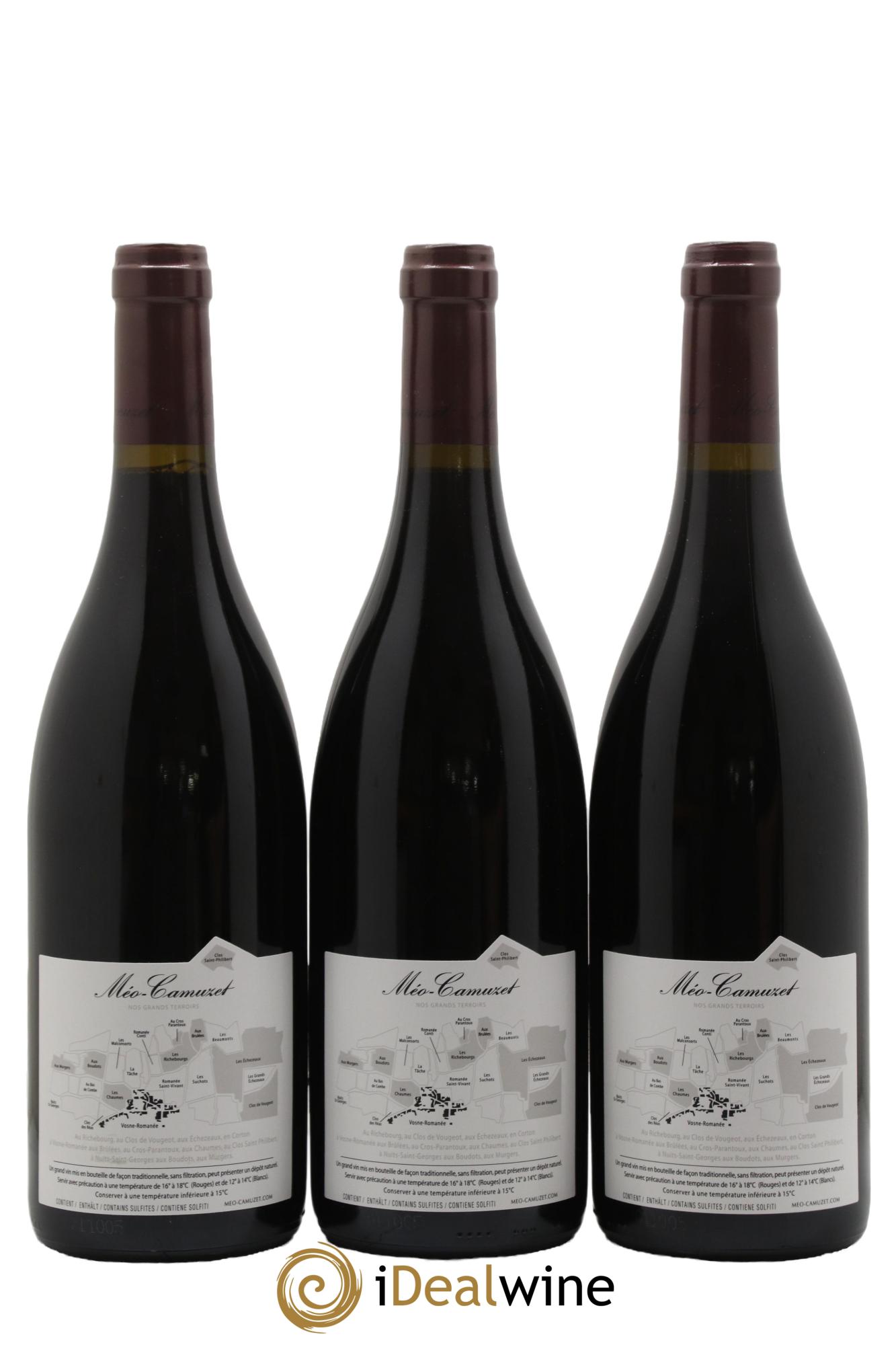 Vosne-Romanée 1er Cru Méo-Camuzet (Frère & Soeurs) 2019 - Lot de 3 bouteilles - 1