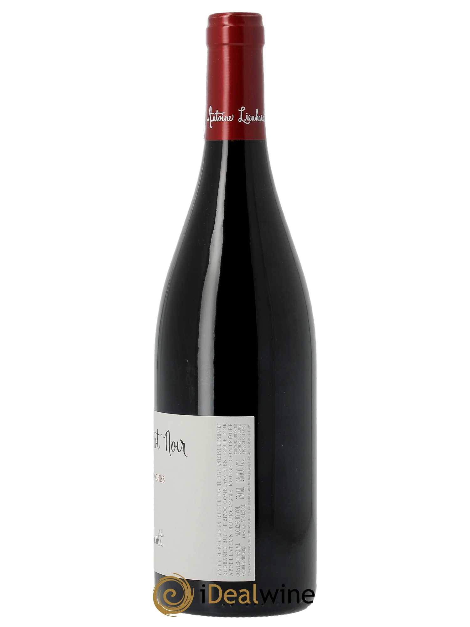 Bourgogne Pinot noir Vignes Blanches Antoine Lienhardt 2022 - Lot de 1 bouteille - 1