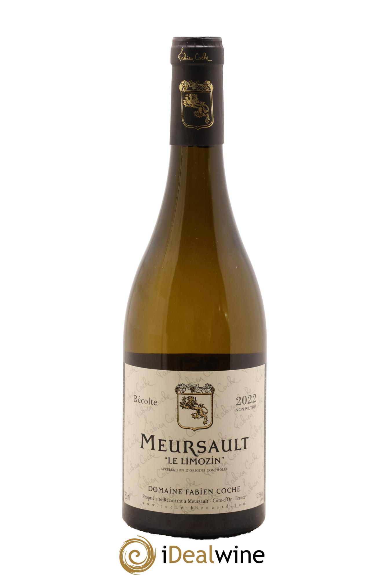 Meursault Le Limozin Fabien Coche 2022 - Posten von 1 Flasche - 0