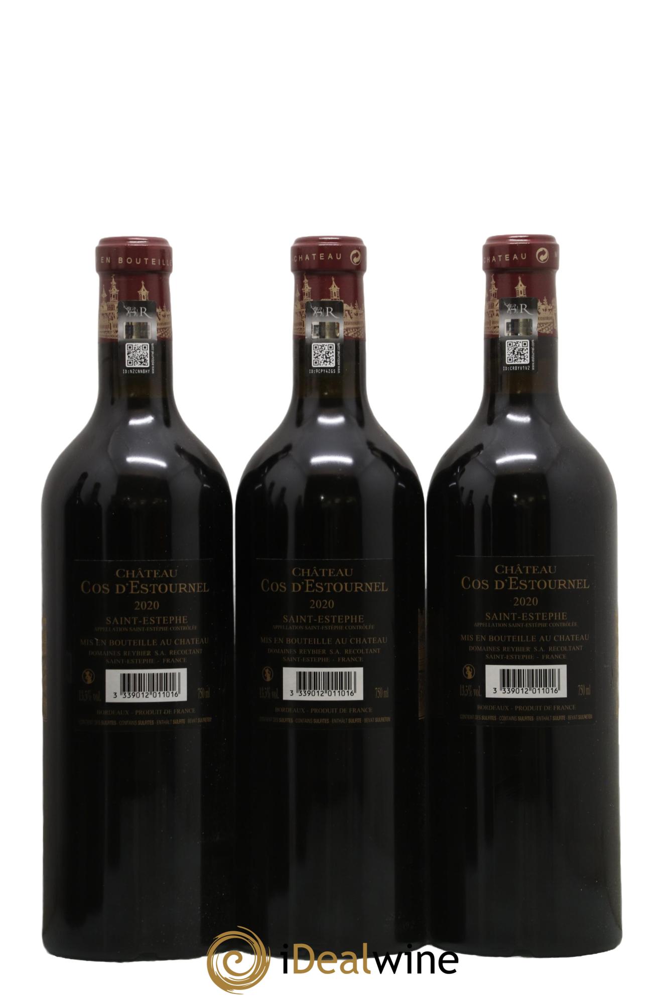 Cos d'Estournel 2ème Grand Cru Classé 2020 - Lot de 6 bouteilles - 2