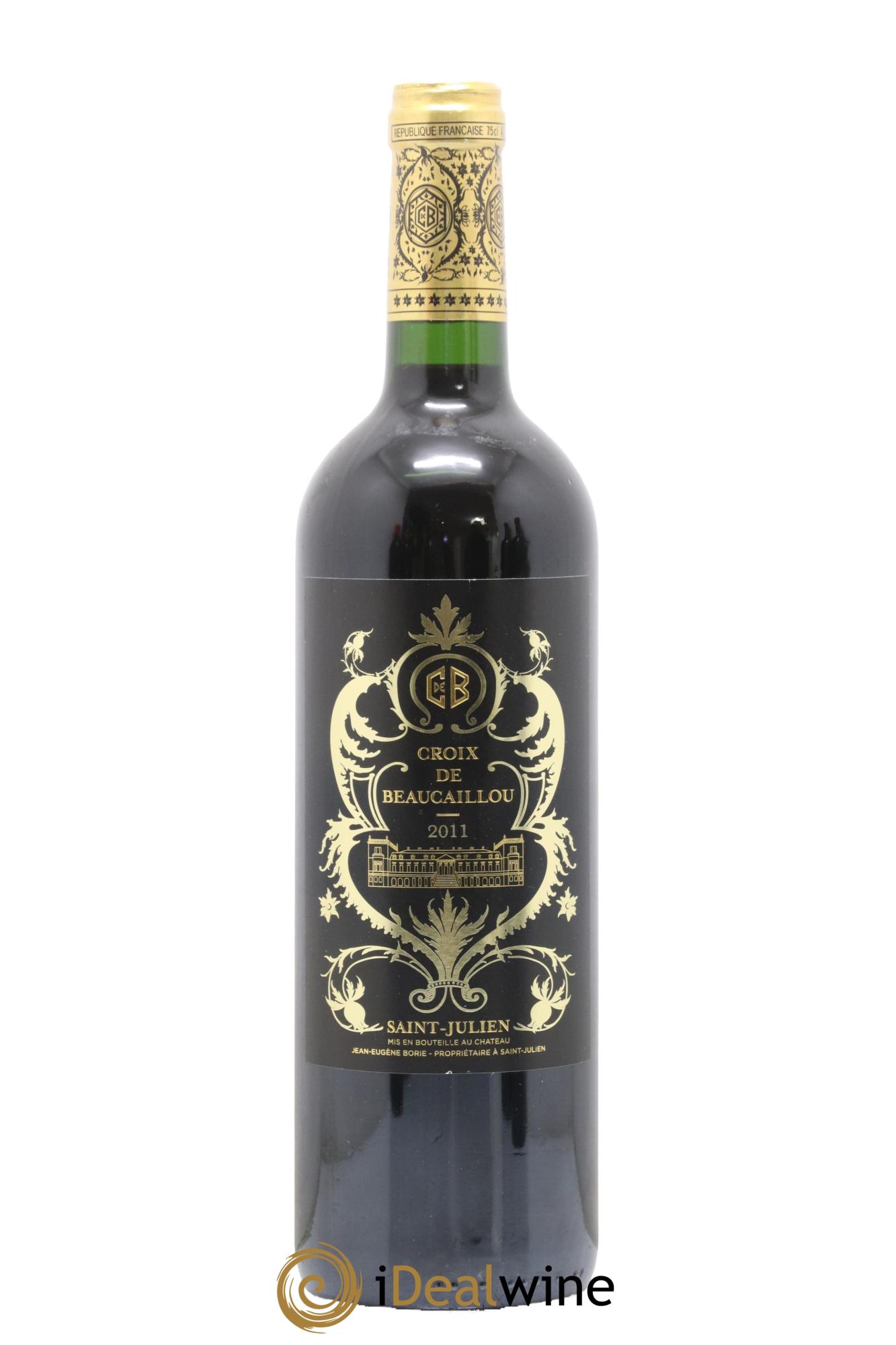 La Croix de Beaucaillou Second Vin 2011 - Posten von 1 Flasche - 0