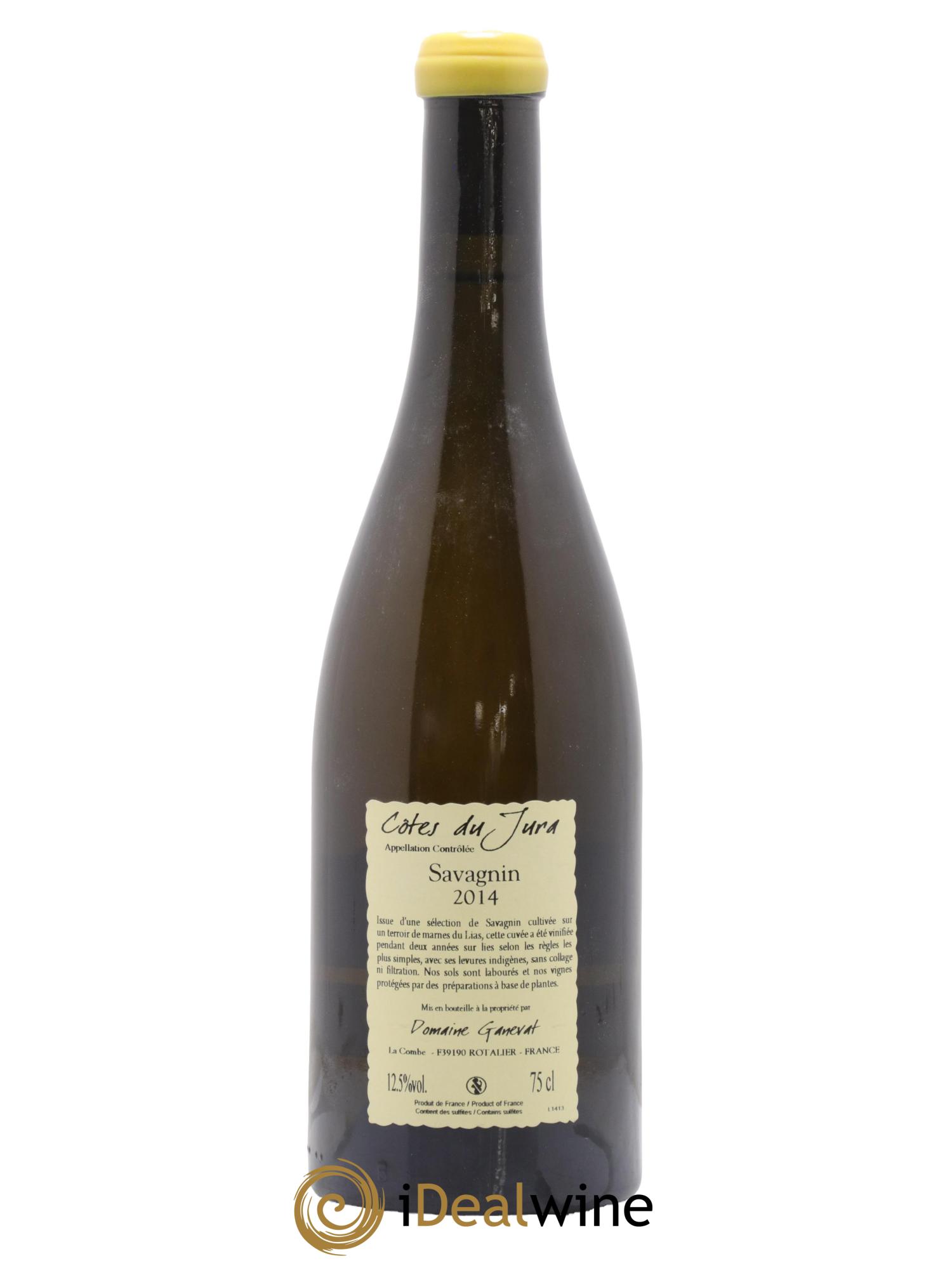 Côtes du Jura Sous la Roche Jean-François Ganevat (Domaine) 2014 - Lot de 1 bouteille - 1