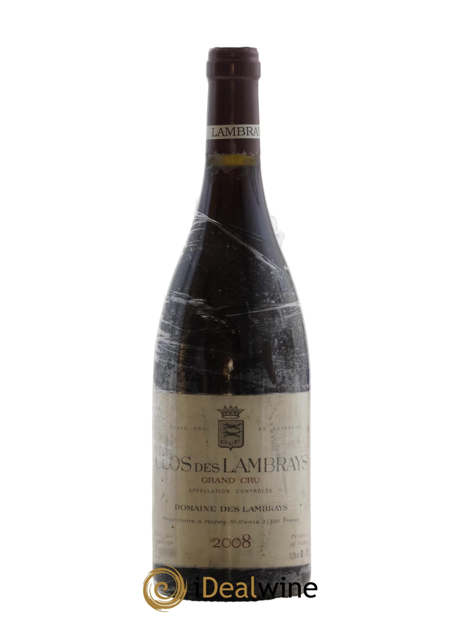 Buy Clos des Lambrays Grand Cru Domaine des Lambrays 2008 (lot