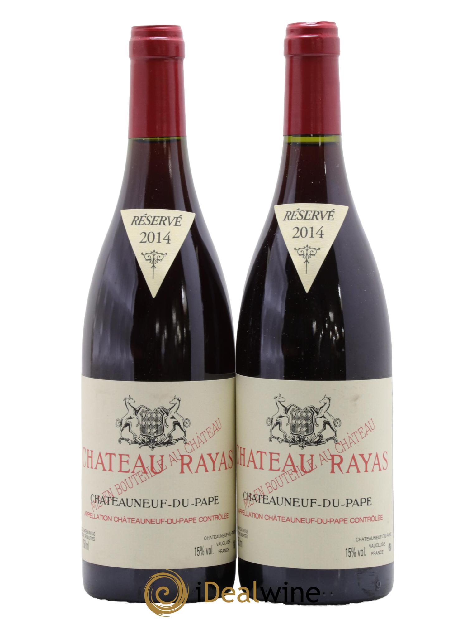 Châteauneuf-du-Pape Château Rayas Emmanuel Reynaud 2014 - Lotto di 2 bottiglie - 0