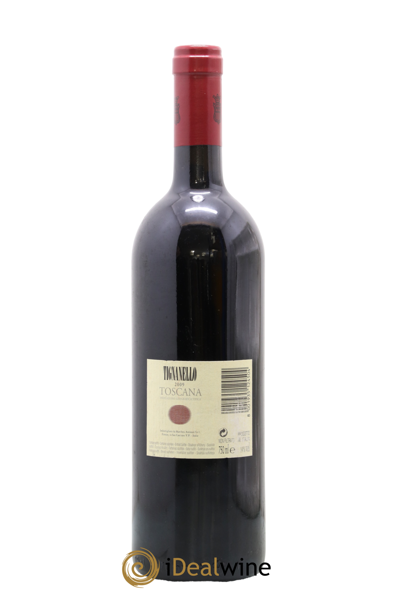 Toscana IGT Tignanello Tenuta Tignanello - Marchesi Antinori 2009 - Lot de 1 bouteille - 1