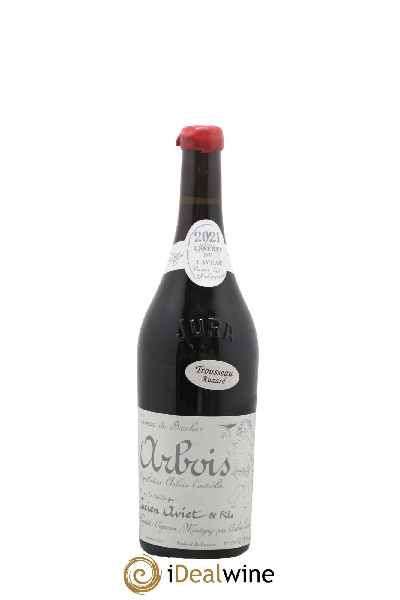 Arbois Trousseau Ruzard Cuvée des Géologues Lucien Aviet (Domaine)  2021 - Lot de 1 bouteille - 0