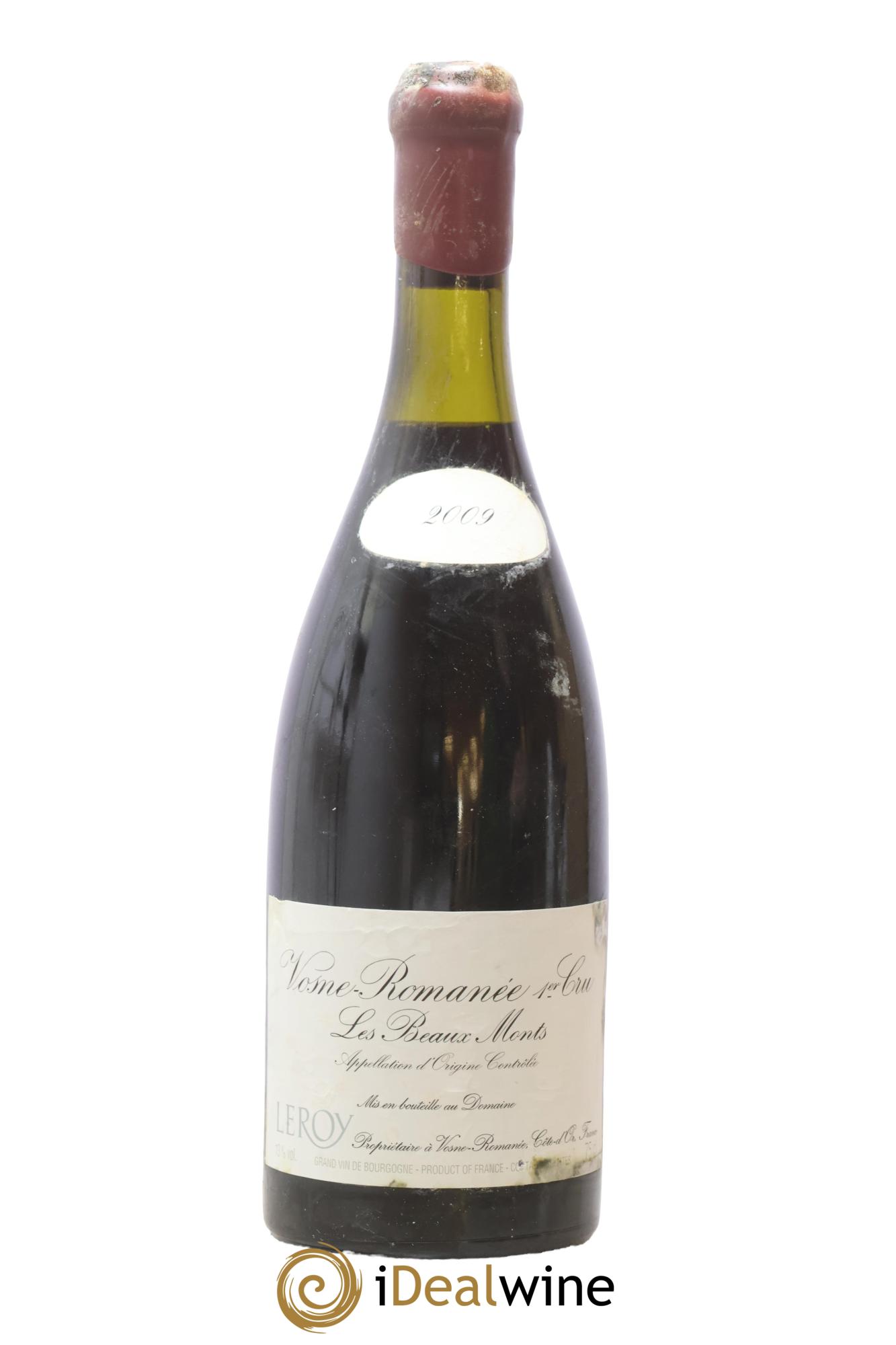 Vosne-Romanée 1er Cru Les Beaux-Monts Leroy (Domaine) 2009 - Lot of 1 bottle - 0