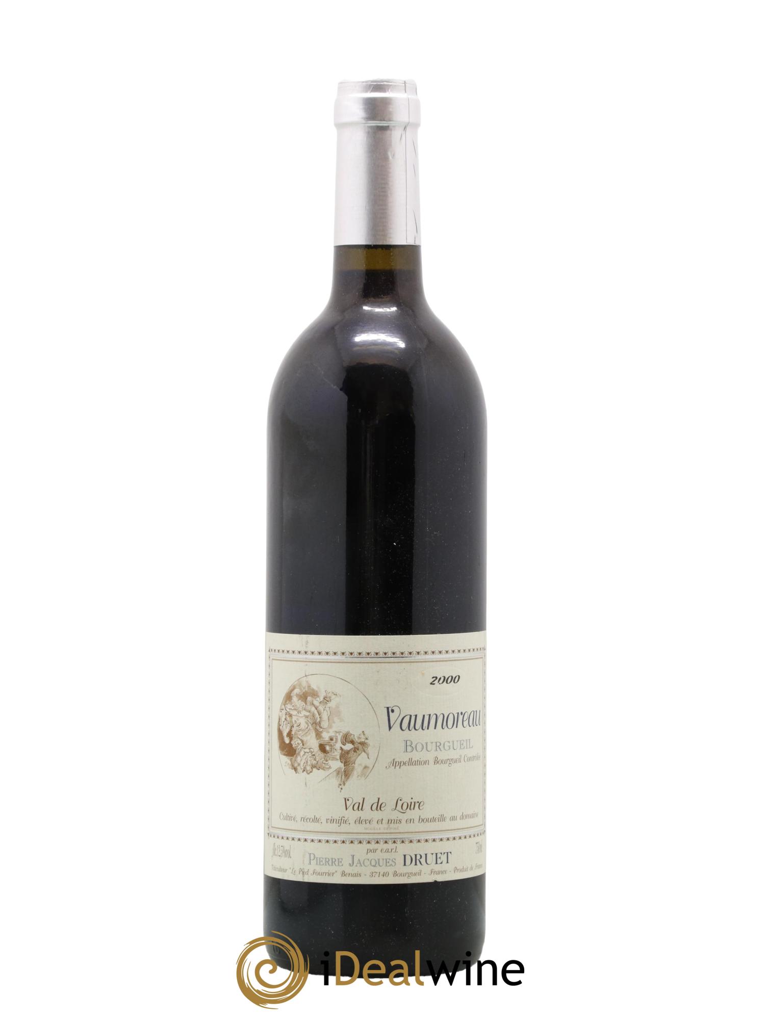 Bourgueil Vaumoreau Pierre Jacques Druet 2000 - Lot de 1 bouteille - 0