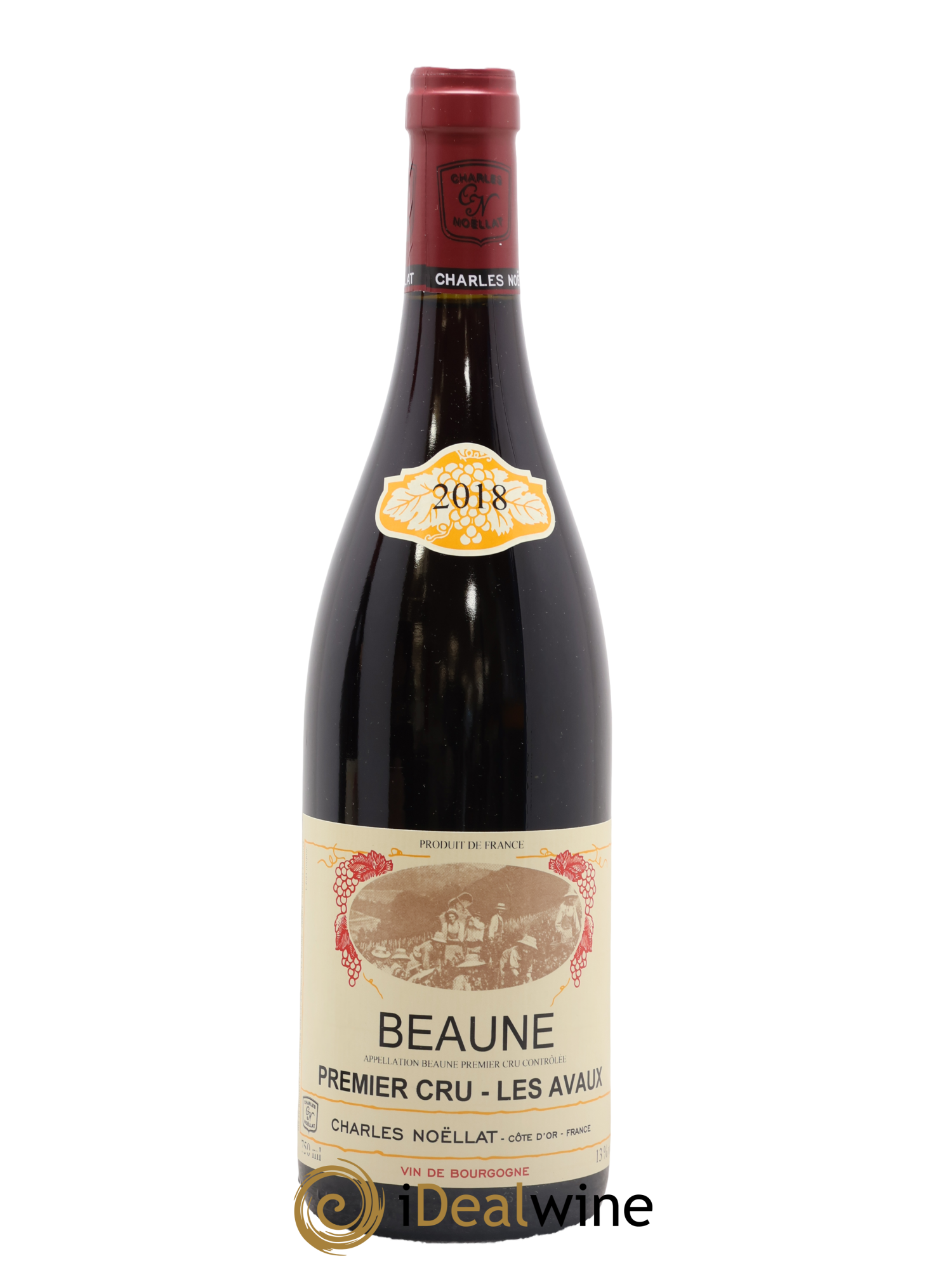 Beaune 1er Cru Les Avaux Charles Noellat 2018 - Lot de 1 bouteille - 0