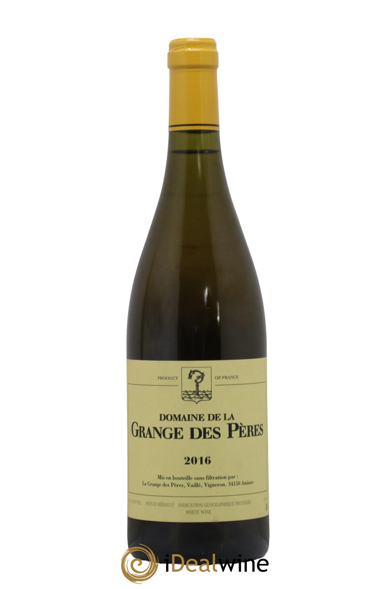 IGP Pays d'Hérault Grange des Pères Laurent Vaillé 2016 - Lot of 1 bottle - 0