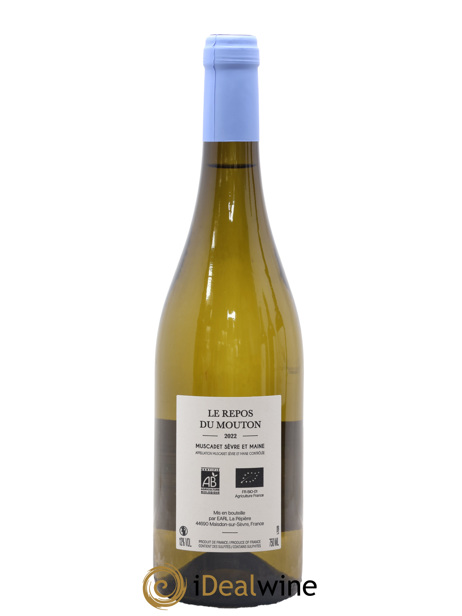 Muscadet-Sèvre-et-Maine Le Repos Du Mouton Domaine Pepiere 2022 - Lot de 1 bouteille - 1
