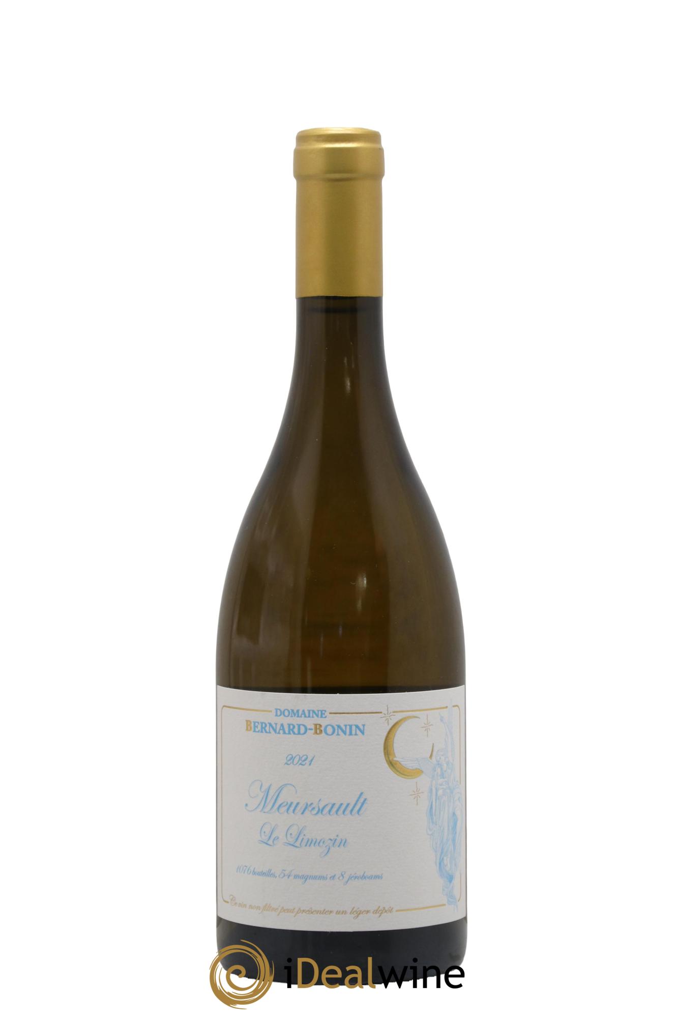 Meursault Le Limozin Bernard Bonin  2021 - Lot de 1 bouteille - 0