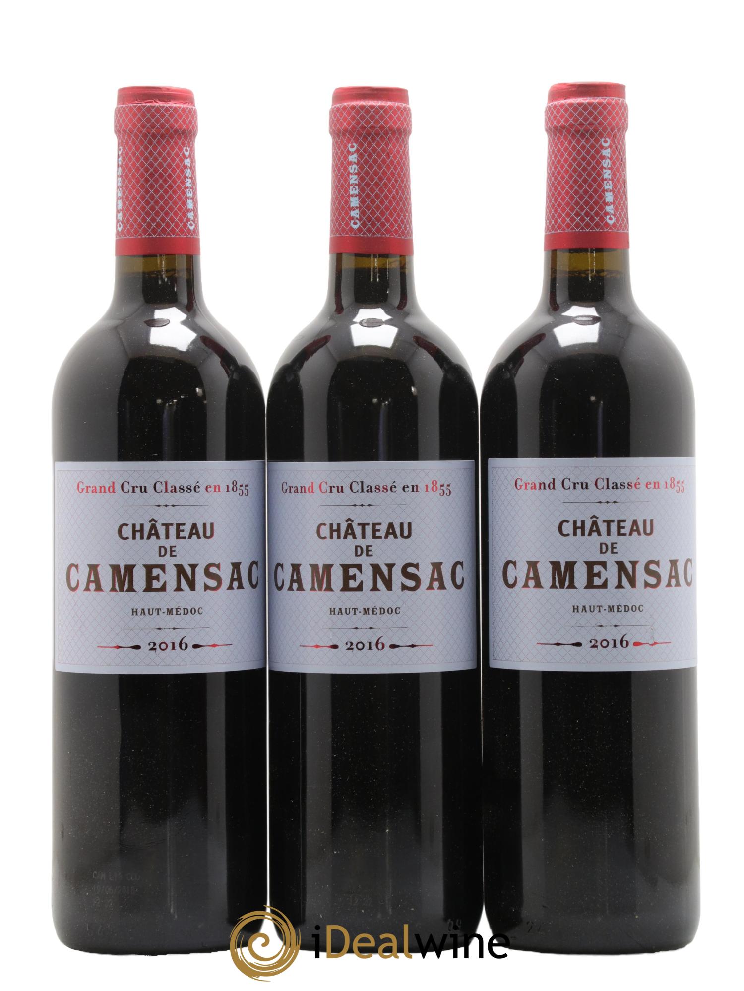 Château Camensac 5ème Grand Cru Classé 2016 - Lot de 6 bouteilles - 2