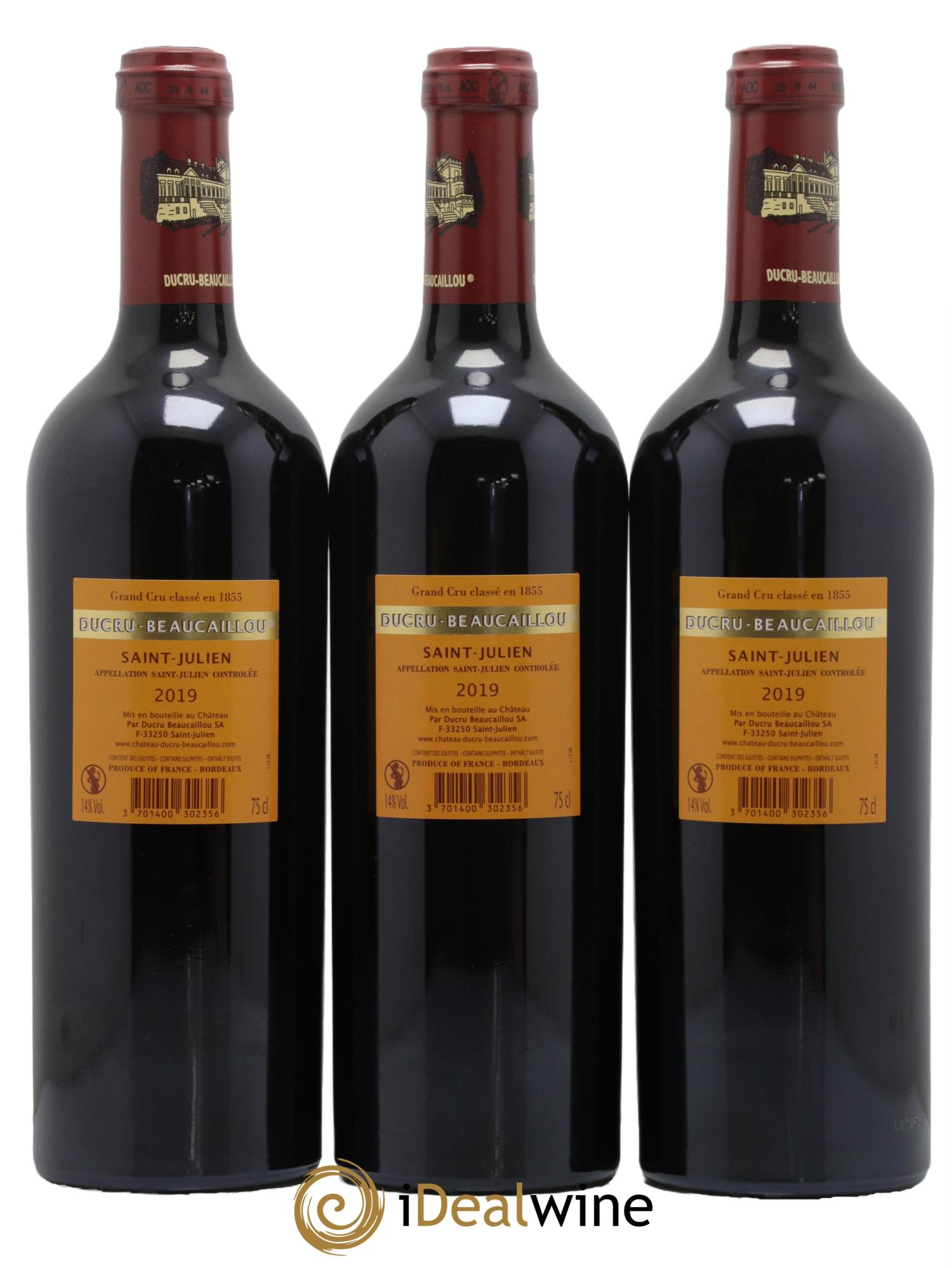 Château Ducru Beaucaillou 2ème Grand Cru Classé 2019 - Posten von 6 Flaschen - 4