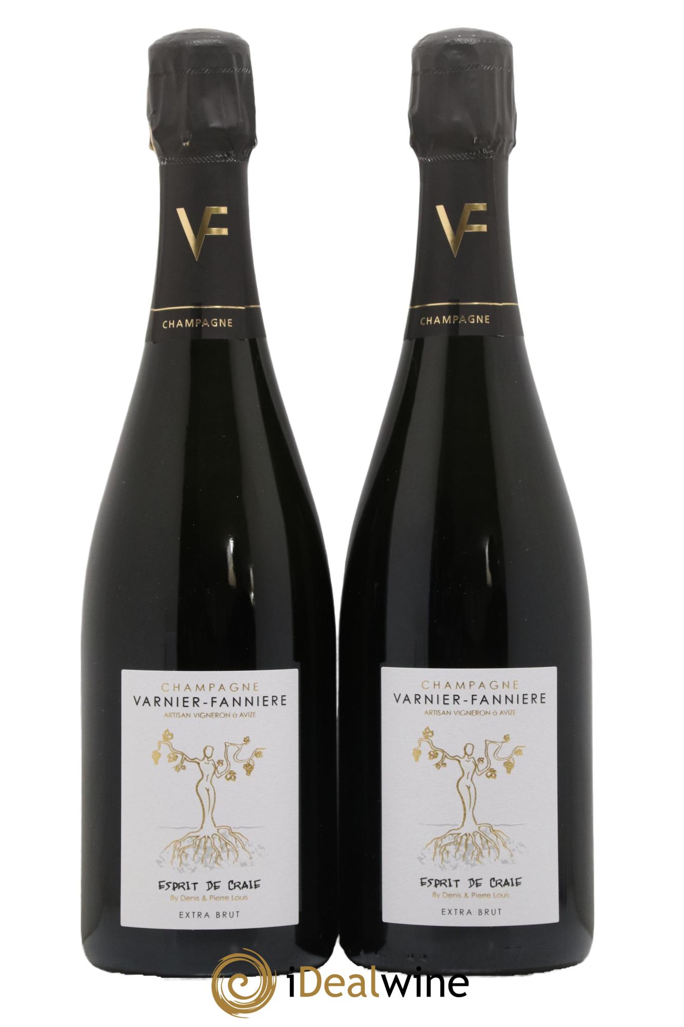 Champagne Extra Brut Esprit de Craie Maison Varnier Fanniere - Lot de 2 bouteilles - 0