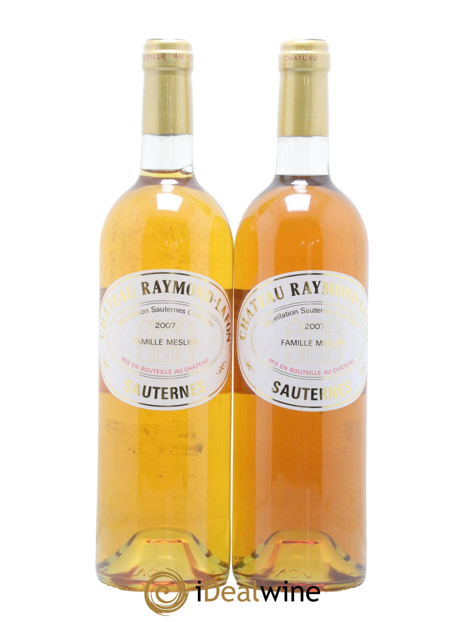 Château Raymond Lafon 2007 - Lotto di 2 bottiglie - 0