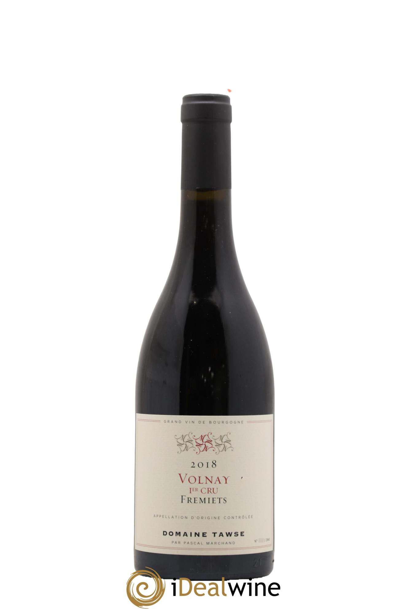Volnay 1er Cru Fremierts Marchand Tawse 2018 - Lot de 1 bouteille - 0