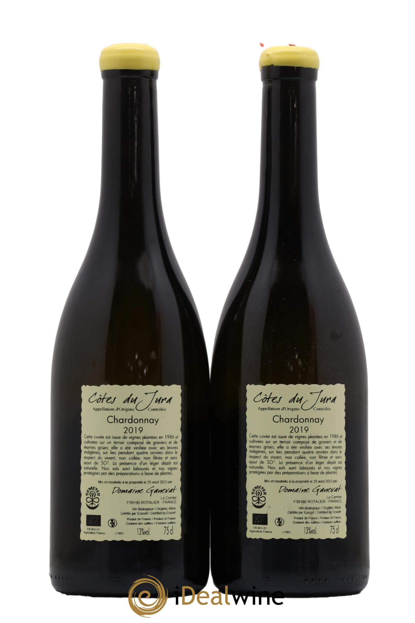 Côtes du Jura Cuvée Florine Jean-François Ganevat (Domaine) 2019 - Lot de 2 bouteilles - 1