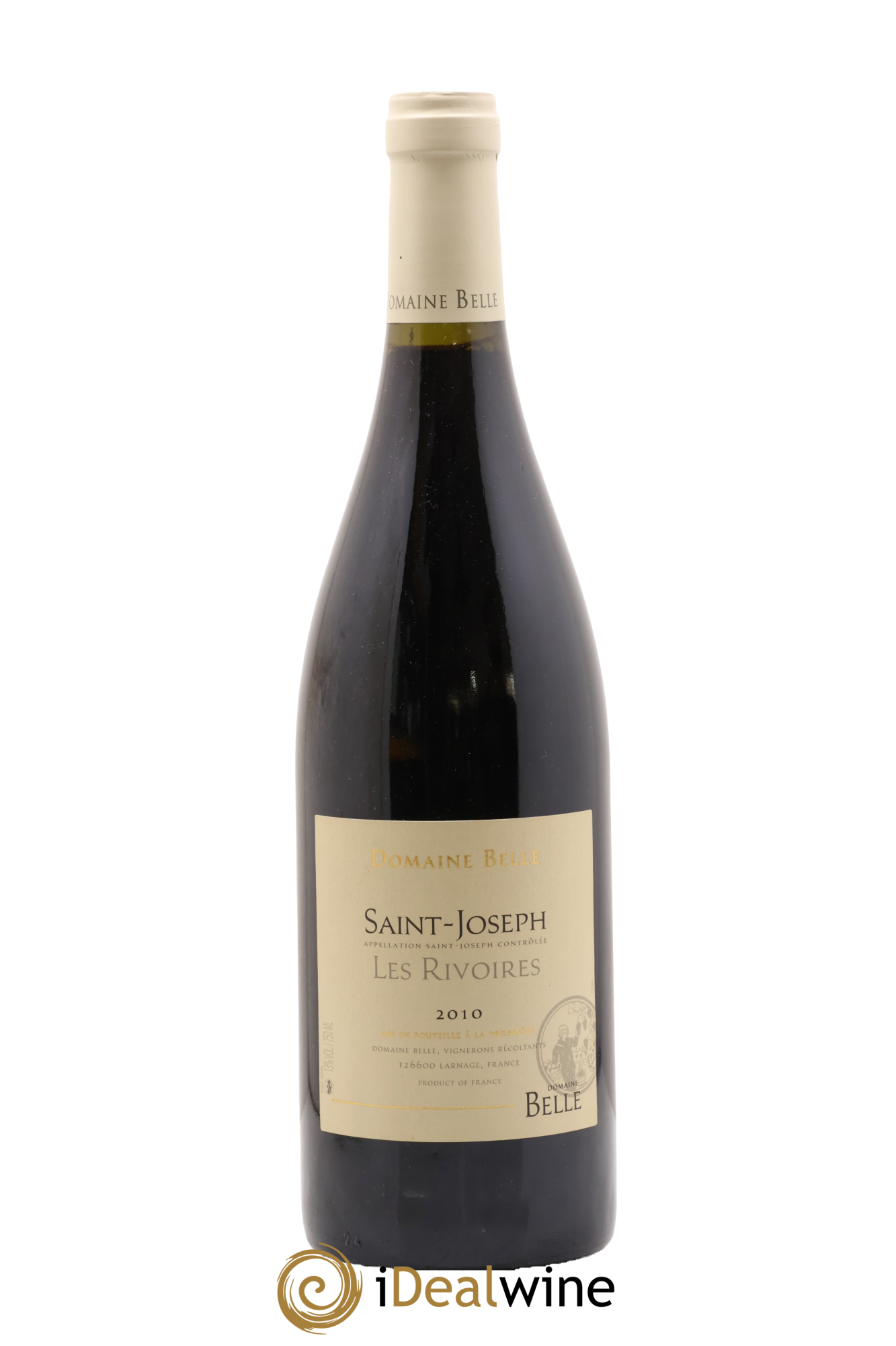 Saint-Joseph Les Rivoires Domaine Philippe Belle 2010 - Lot de 1 bouteille - 0