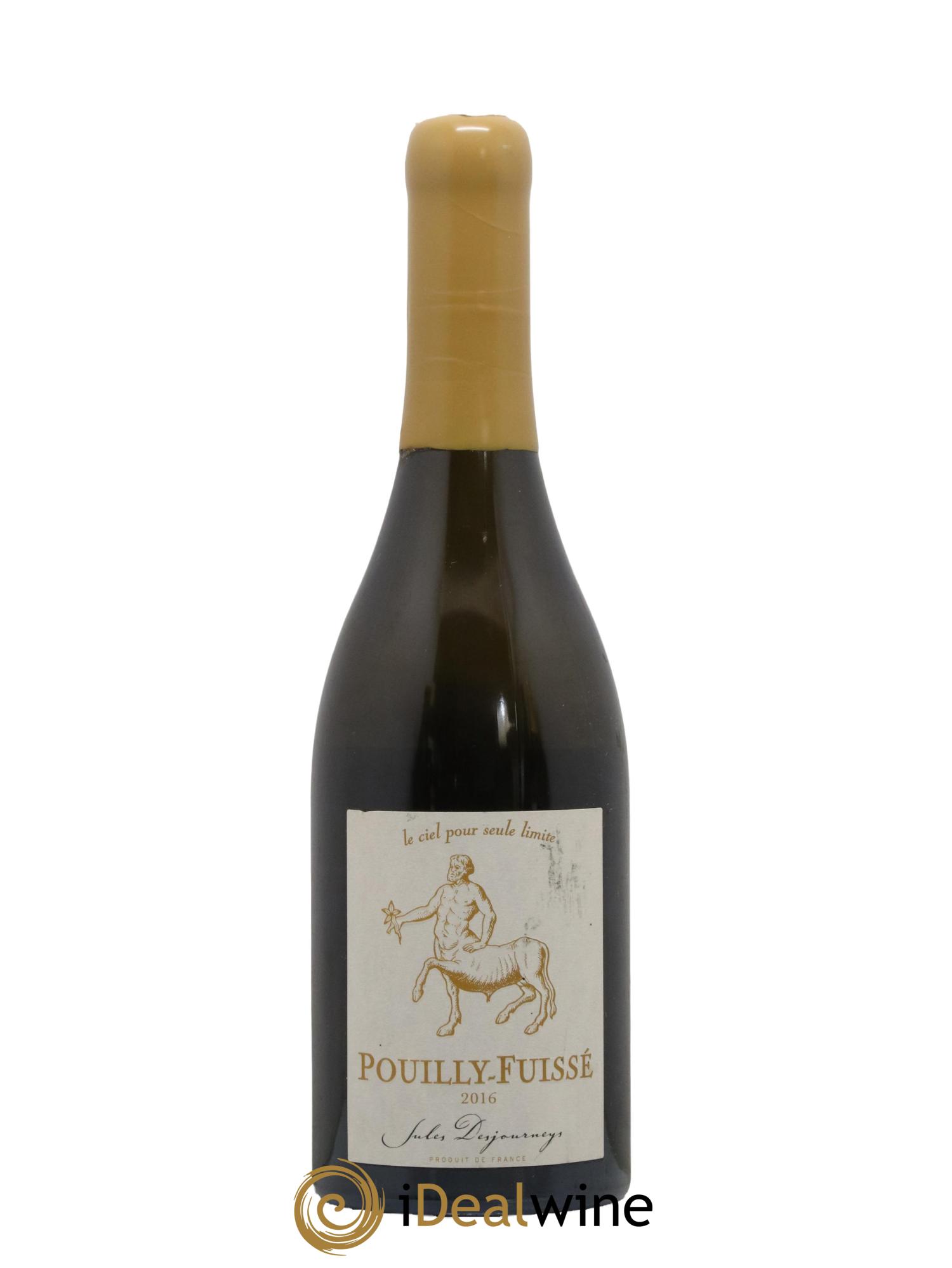 Pouilly-Fuissé Jules Desjourneys 2016 - Lot de 1 bouteille - 0