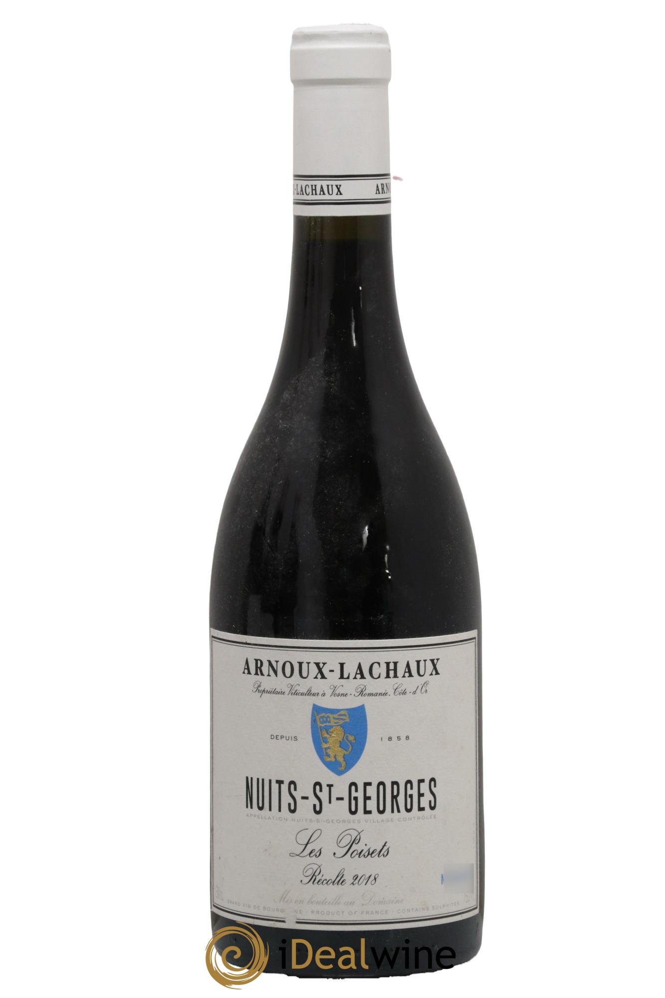 Nuits-Saint-Georges Les Poisets Arnoux-Lachaux (Domaine) 2018 - Lot de 1 bouteille - 0