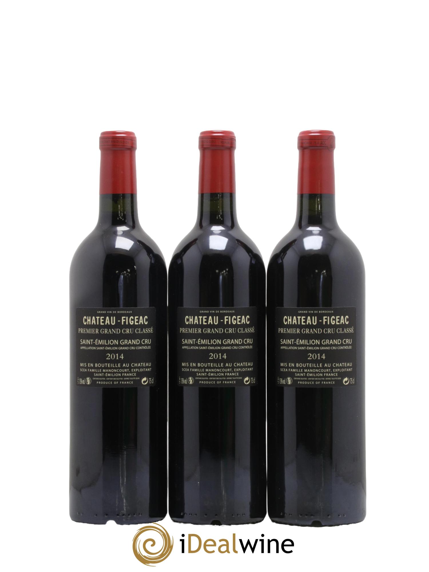 Château Figeac 1er Grand Cru Classé A 2014 - Lotto di 6 bottiglie - 4