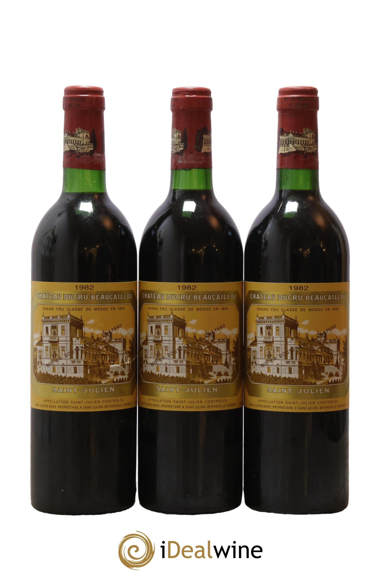 Château Ducru Beaucaillou 2ème Grand Cru Classé 1982 - Lot de 12 bouteilles - 1