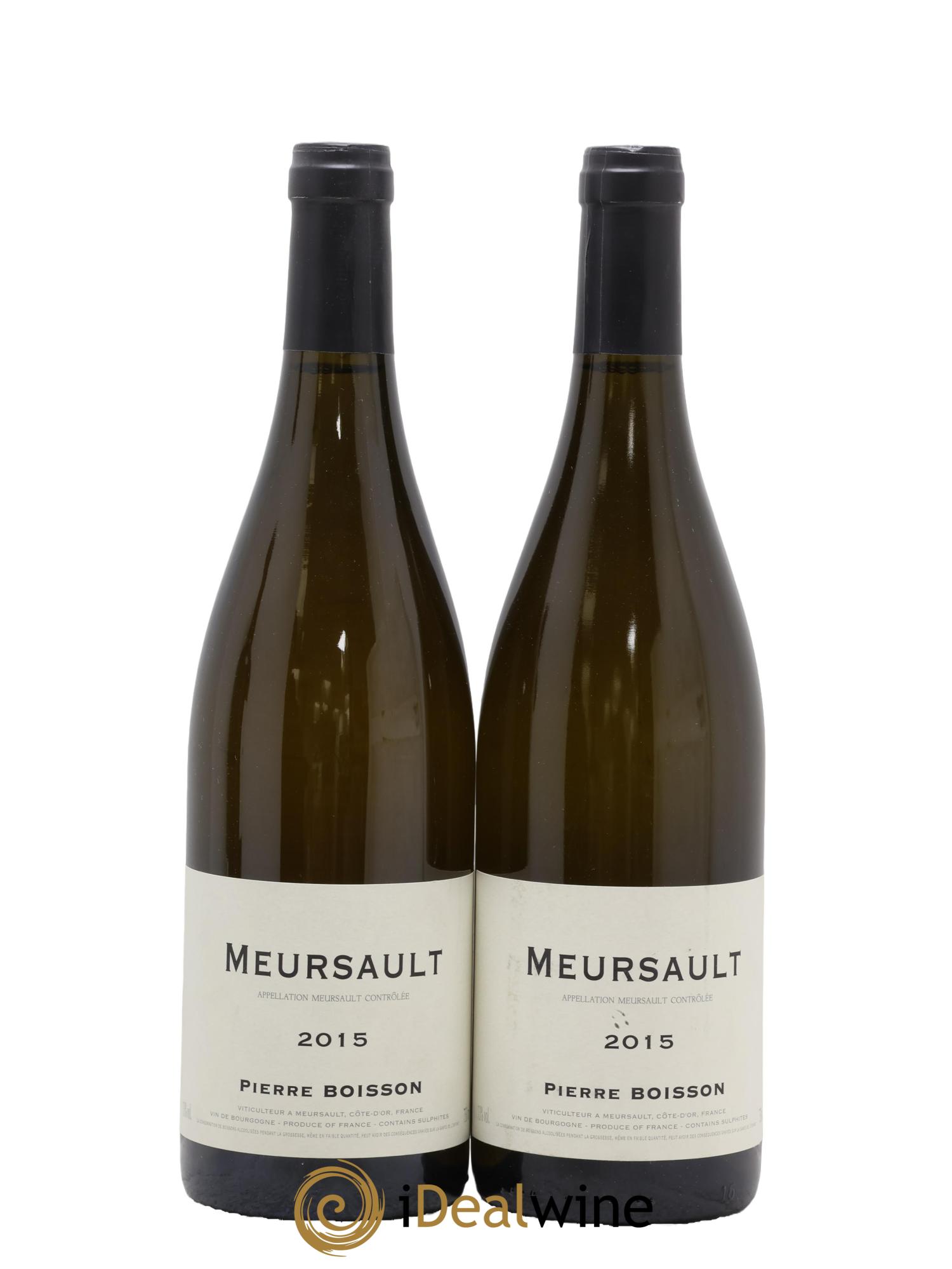 Meursault Pierre Boisson (Domaine) 2015 - Lot de 2 bouteilles - 0