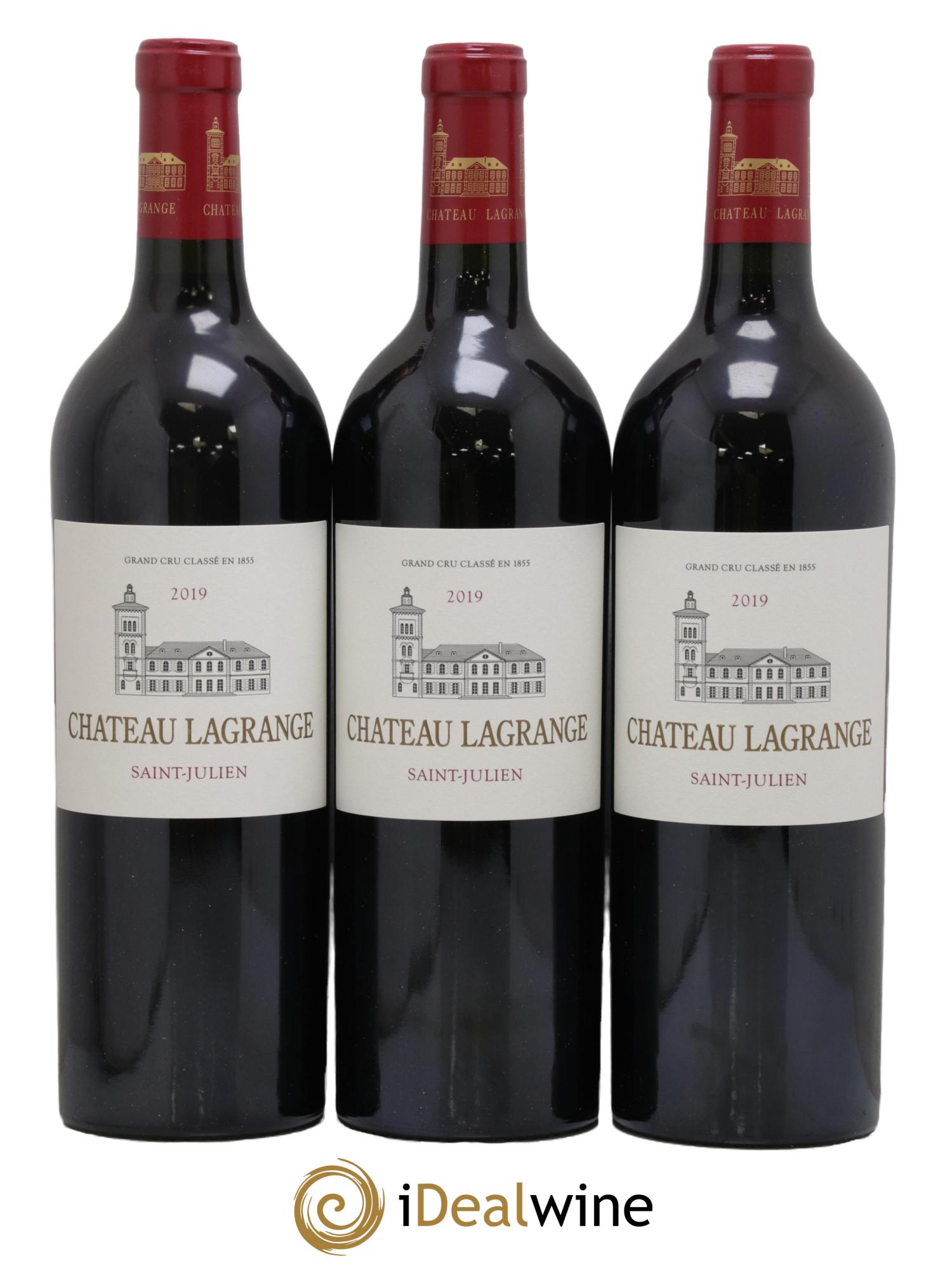 Château Lagrange 3ème Grand Cru Classé 2019 - Lot de 3 bouteilles - 0