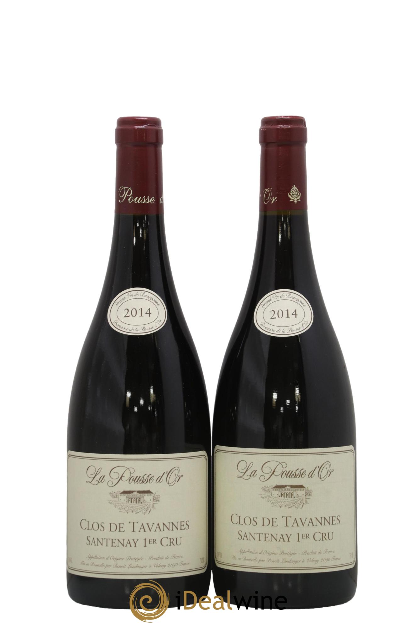 Santenay 1er Cru Clos Tavannes La Pousse d'Or (Domaine de) 2014 - Lot de 2 bouteilles - 0