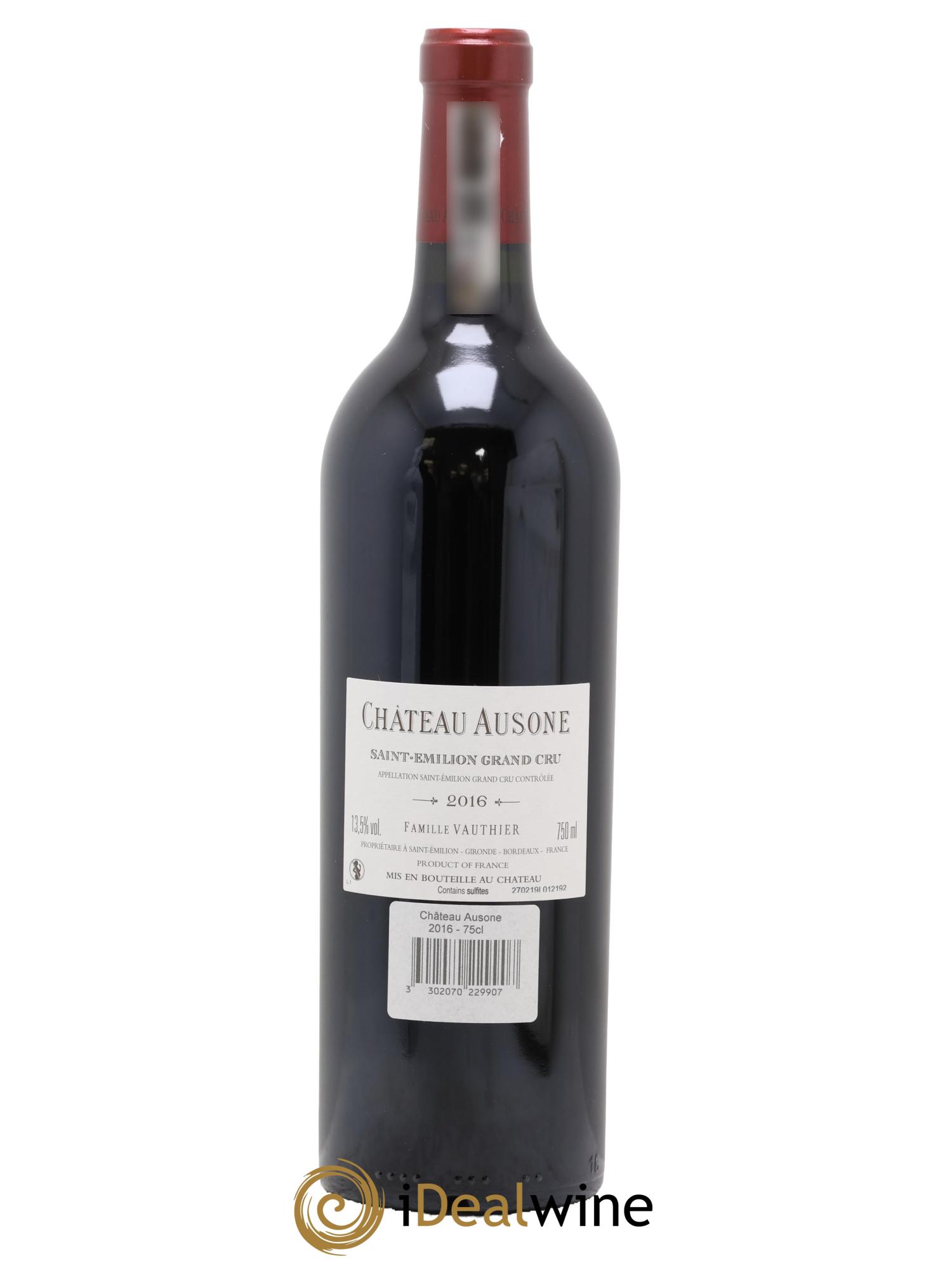 Château Ausone 1er Grand Cru Classé A 2016 - Lot de 1 bouteille - 1