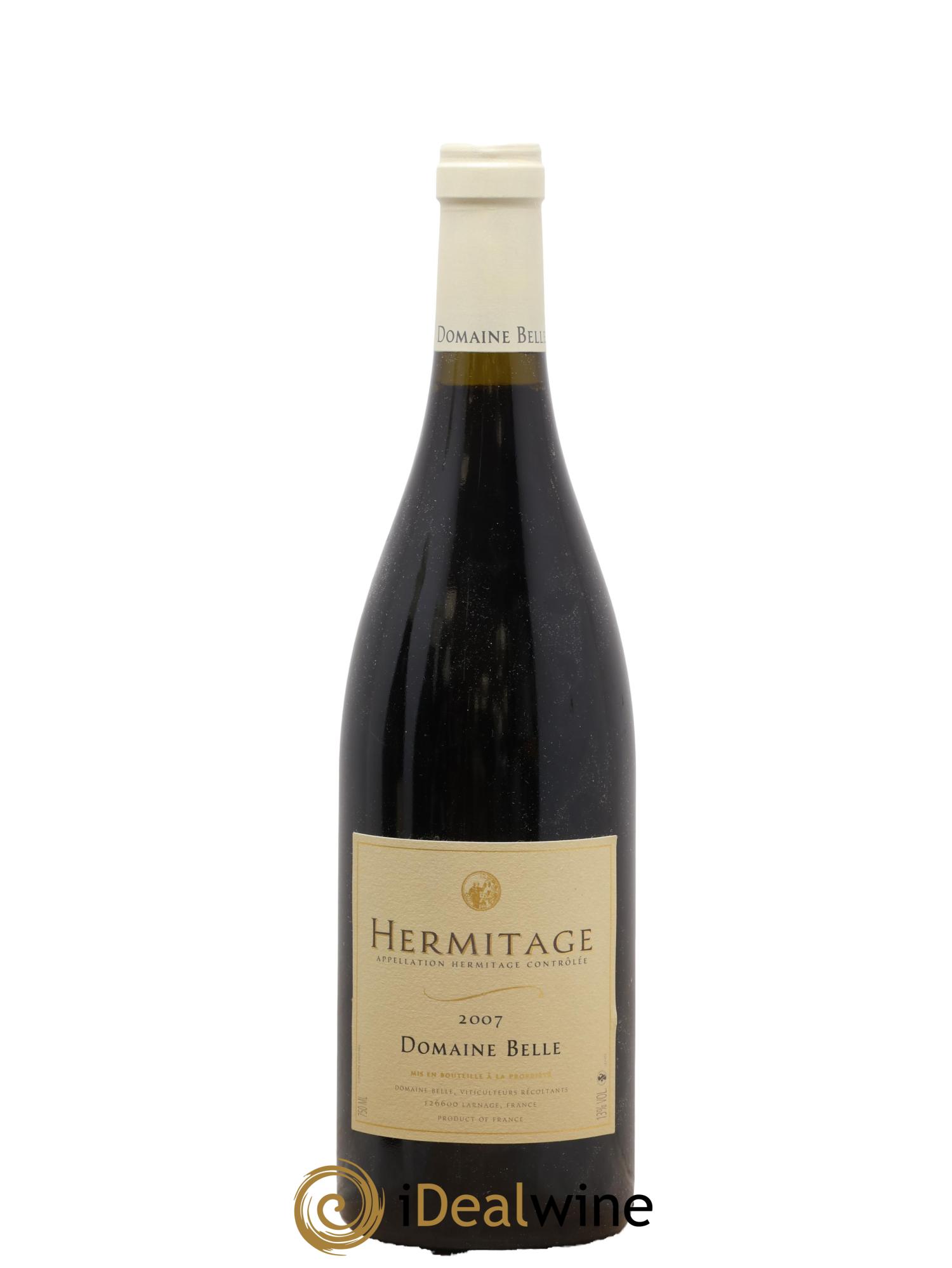 Hermitage Domaine Belle 2007 - Lot de 1 bouteille - 0