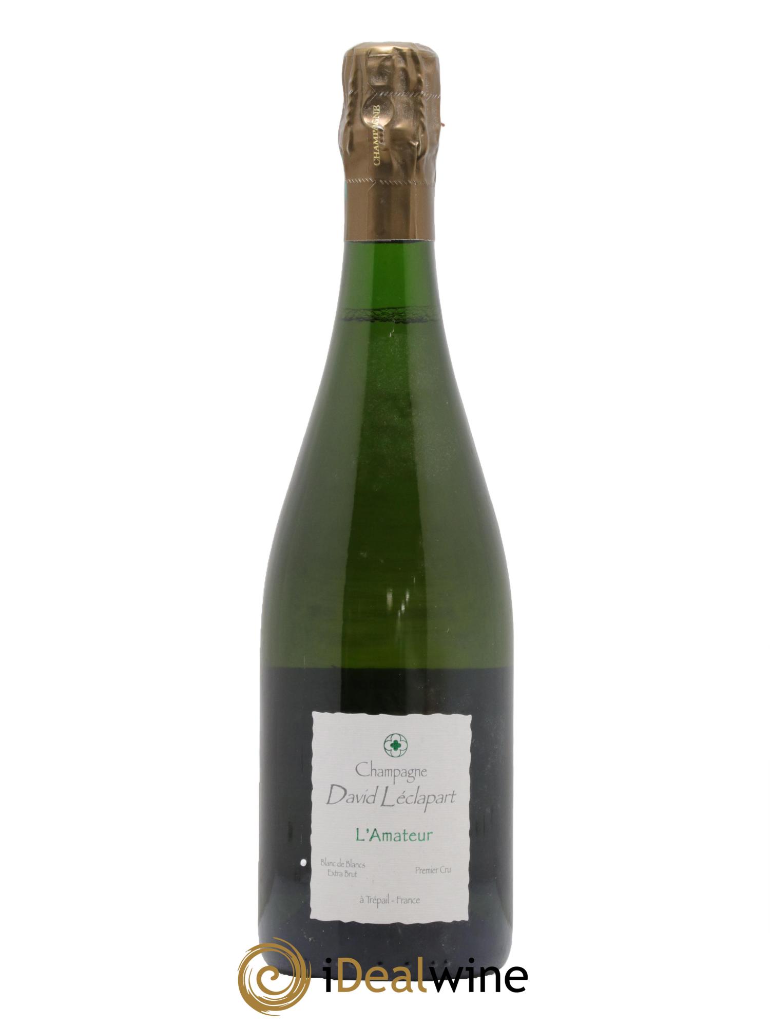 L'Amateur Blanc de Blancs 1er Cru Extra-Brut David Leclapart 2018 - Lot de 1 bouteille - 0