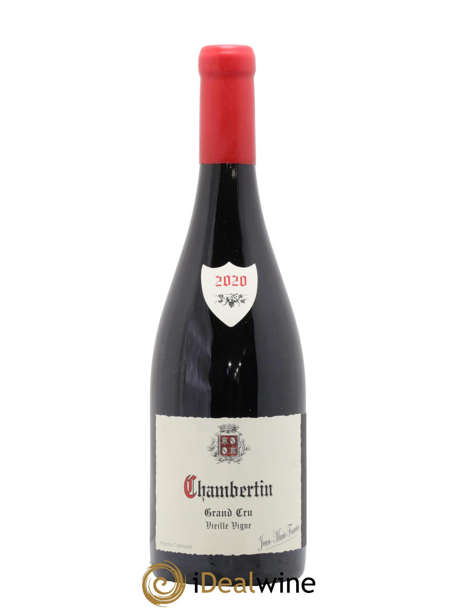Chambertin Grand Cru Vieille Vigne Fourrier (Domaine) Vieilles Vignes Jean-Marie Fourrier 2020 - Lot de 1 bouteille - 0