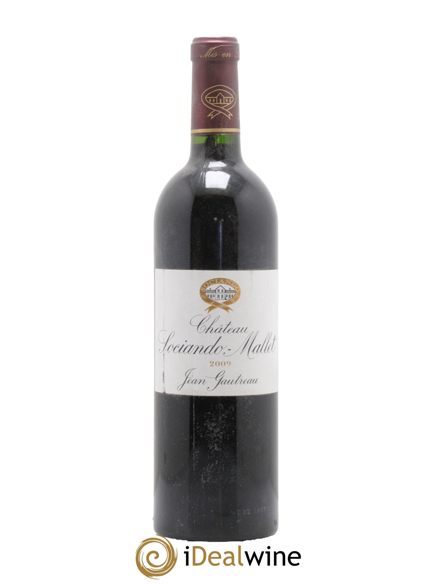 Château Sociando Mallet 2009 - Posten von 1 Flasche - 0