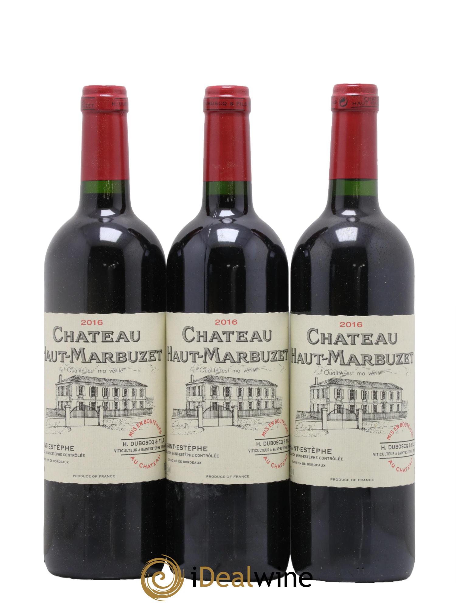 Château Haut Marbuzet 2016 - Lot de 6 bouteilles - 2
