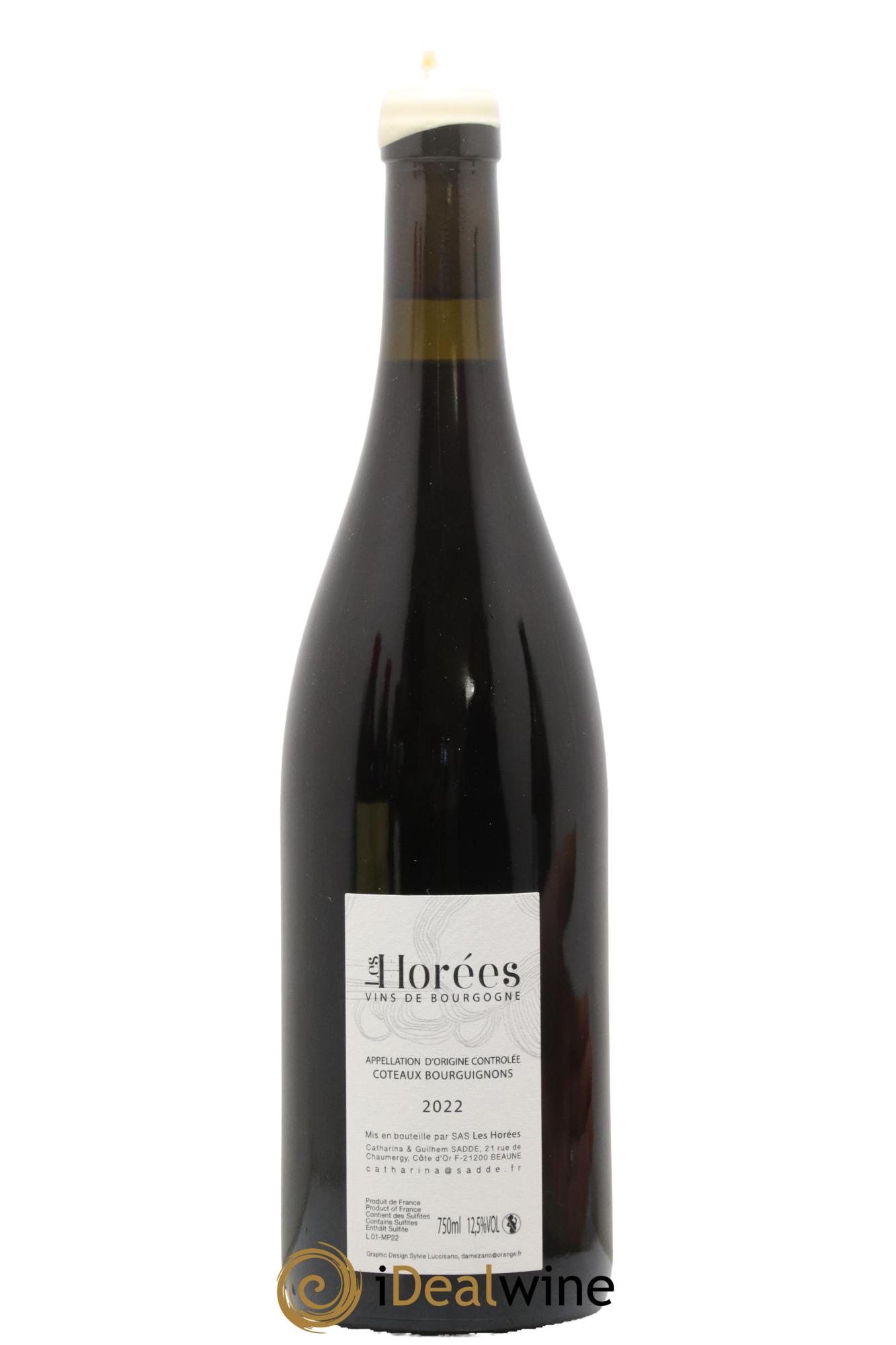 Côteaux Bourguignons Mon Poulain Les Horées 2022 - Posten von 1 Flasche - 1