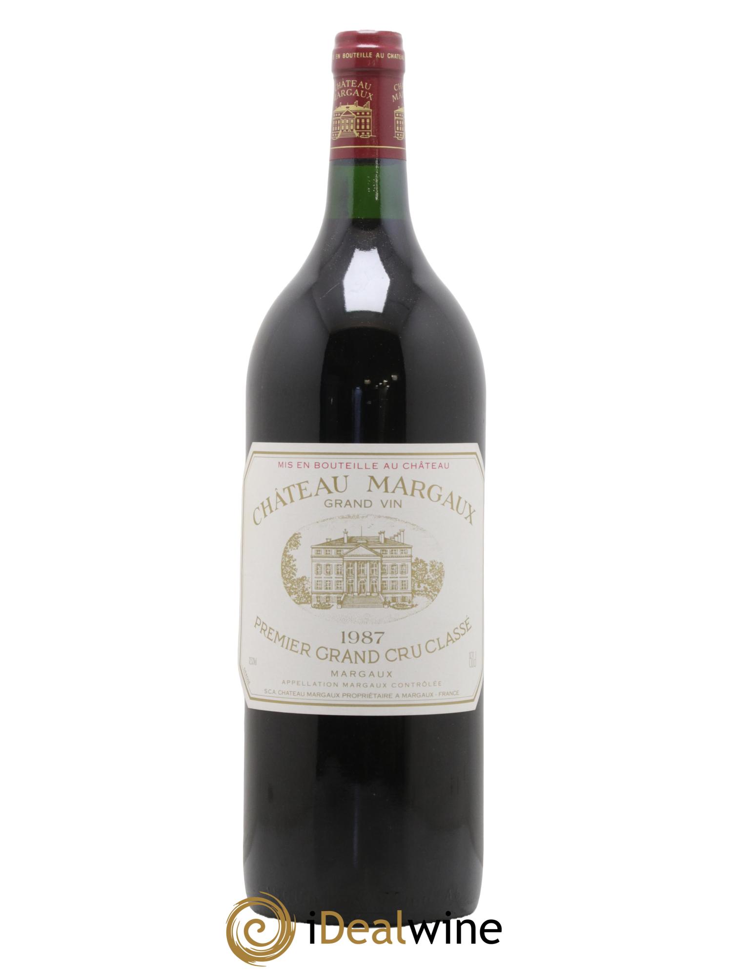 Château Margaux 1er Grand Cru Classé 1987 - Lot de 1 magnum - 0