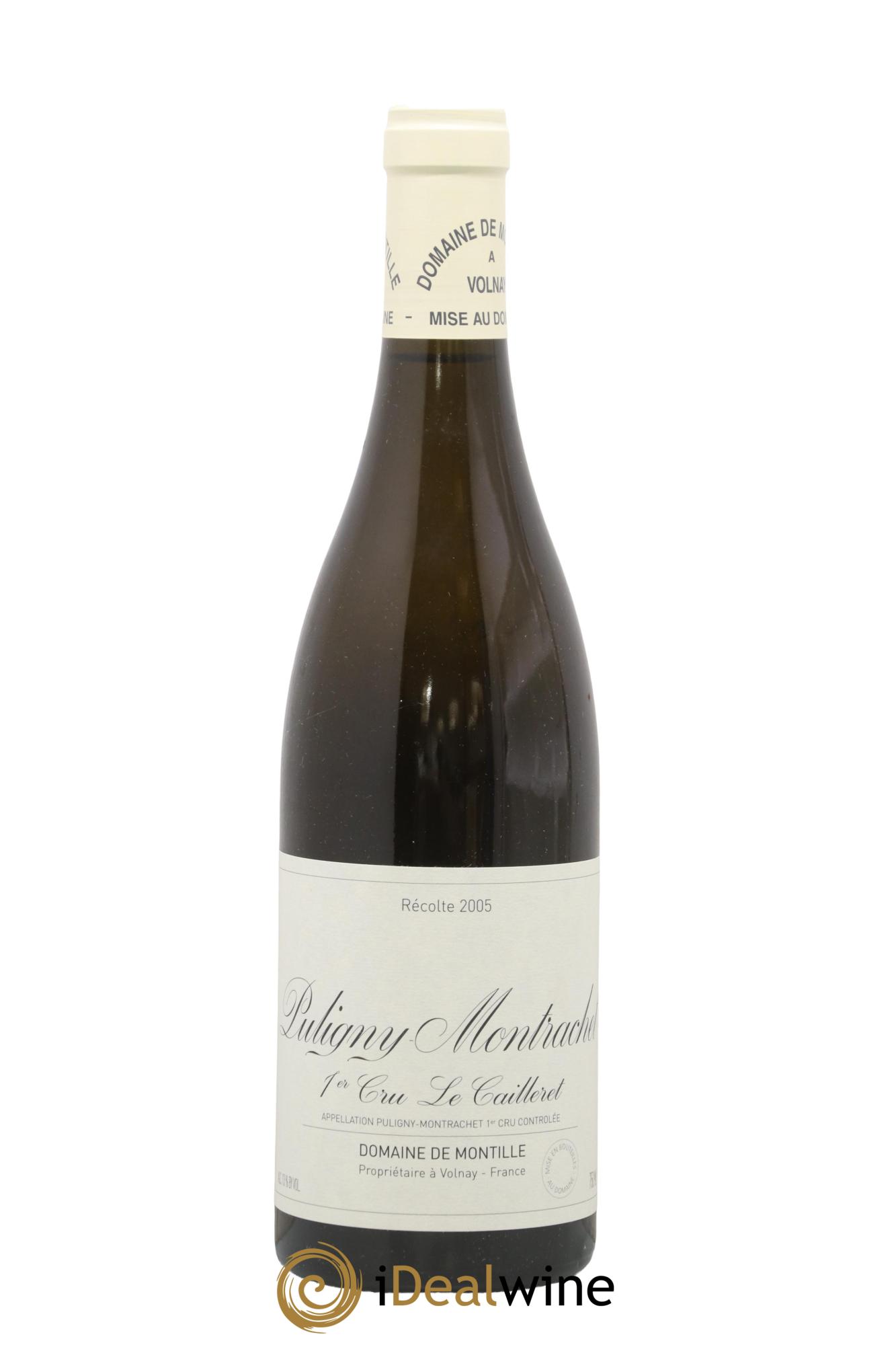Puligny-Montrachet 1er Cru Le Cailleret De Montille (Domaine) 2005 - Lot de 1 bouteille - 0